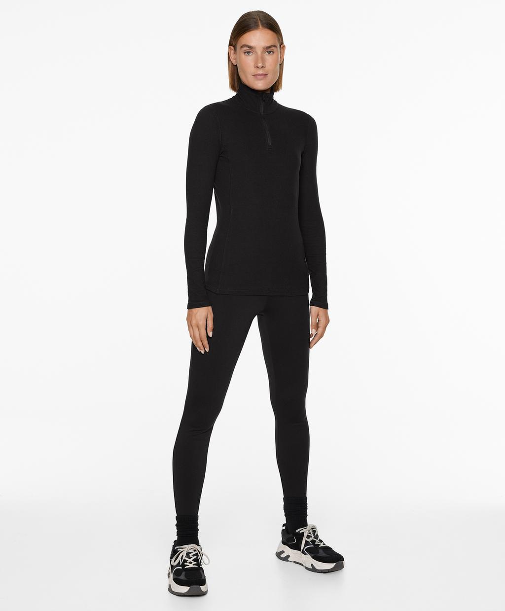 Performance base layers fleece top OYSHO México