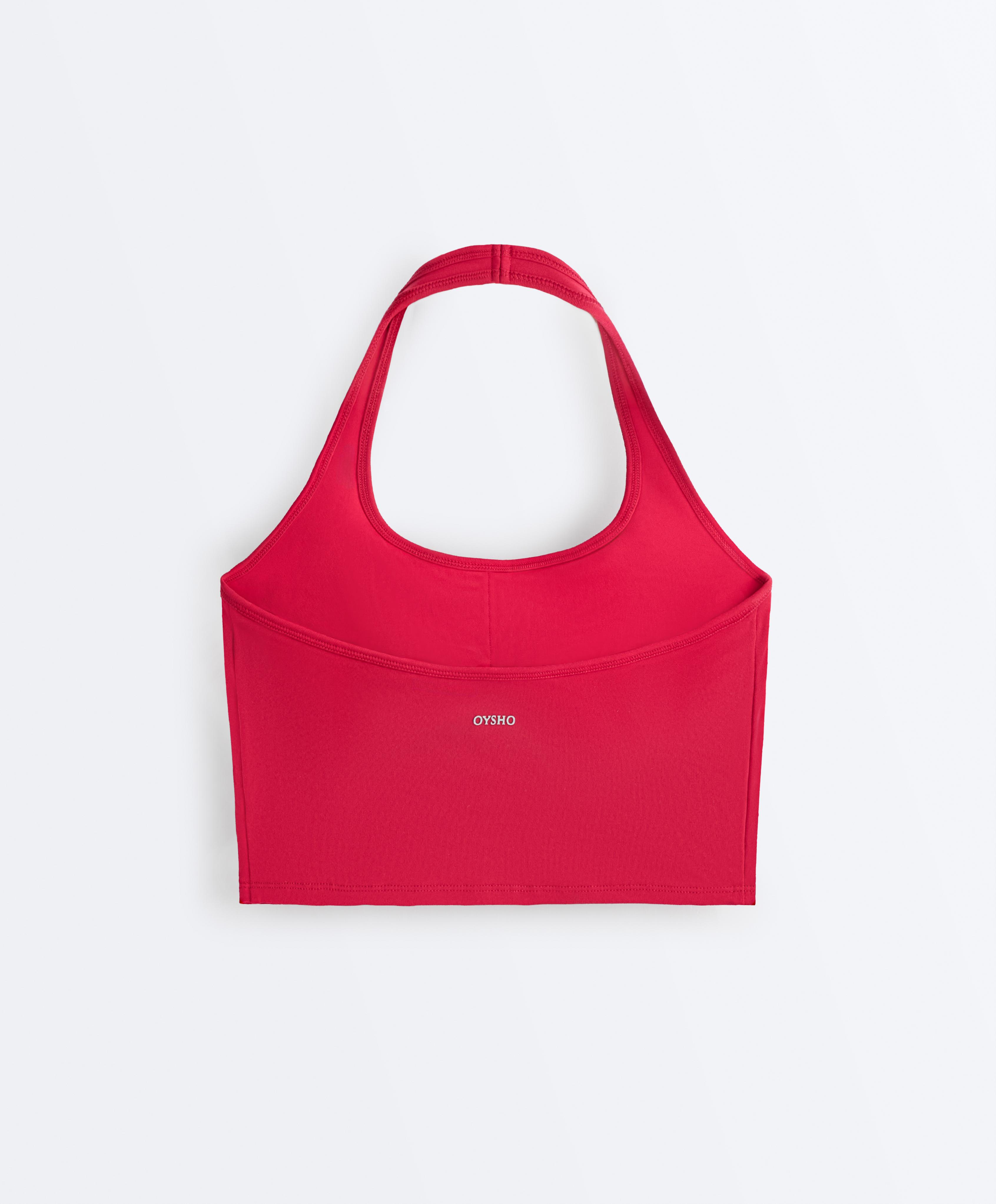 Evermove halter tank top — RED