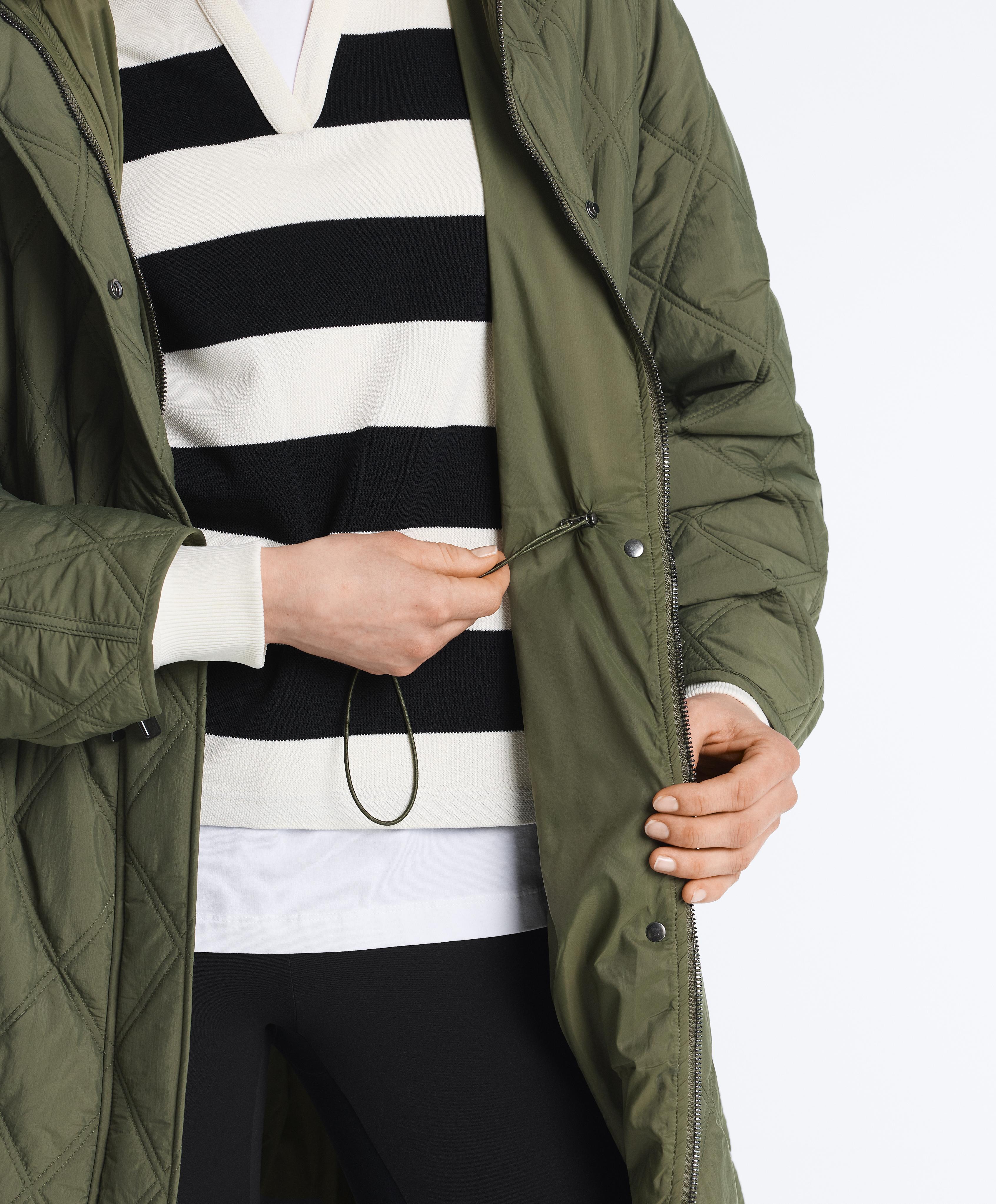 Water-repellent FELLEX® AEROGEL padded jacket — MID KHAKI