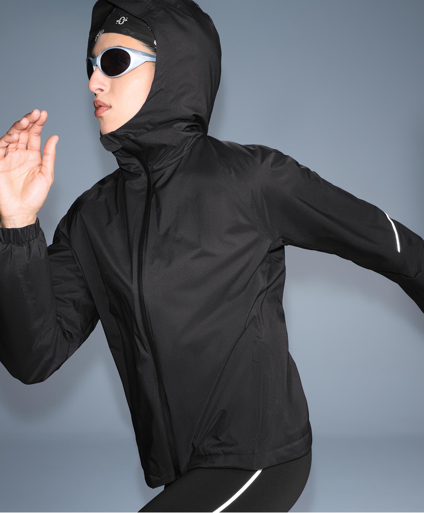 FELLEX® Volcanic 10k WATERPROOF padded technical jacket — BLACK