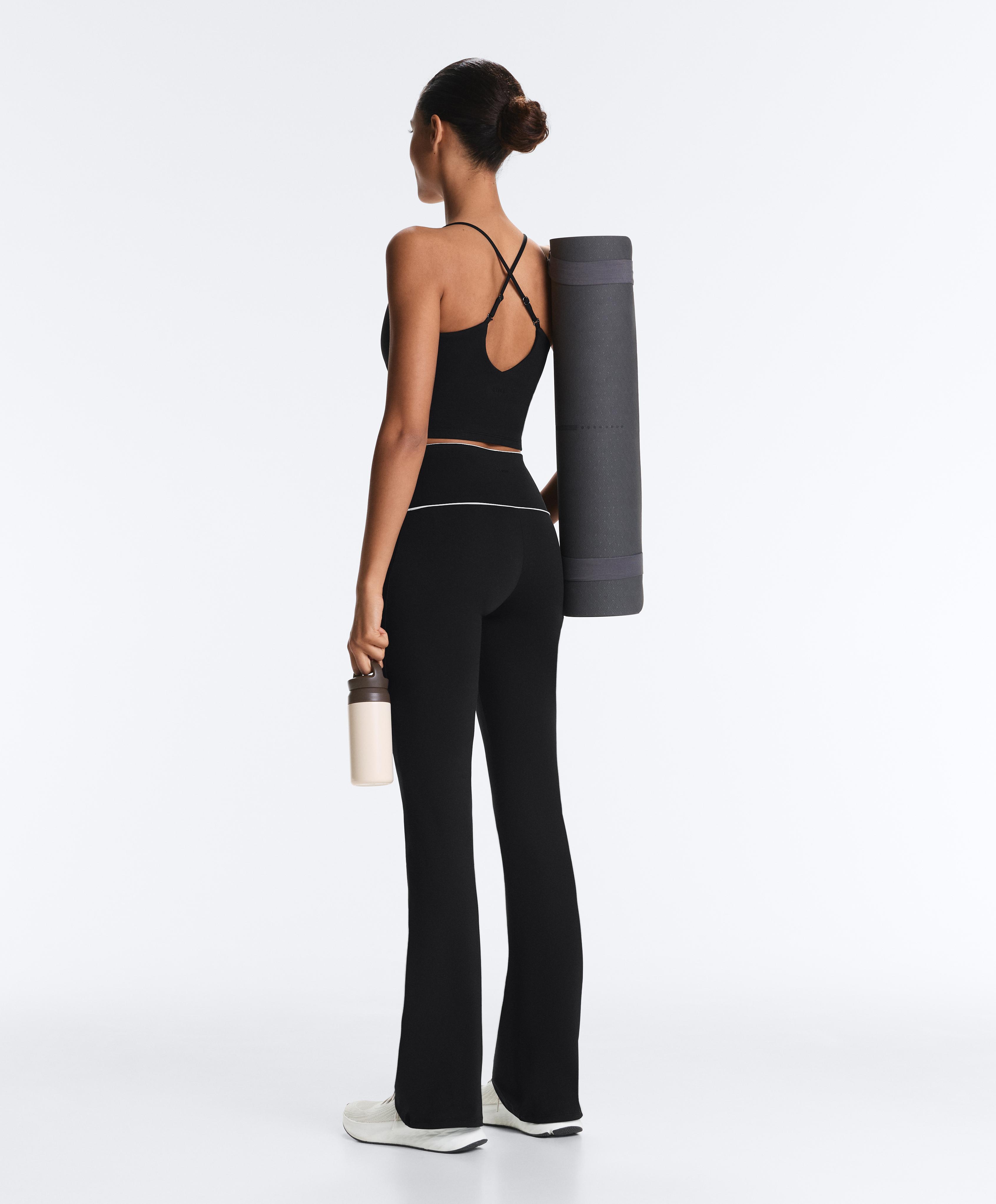 Comfortlux tank top with adjustable straps — BLACK