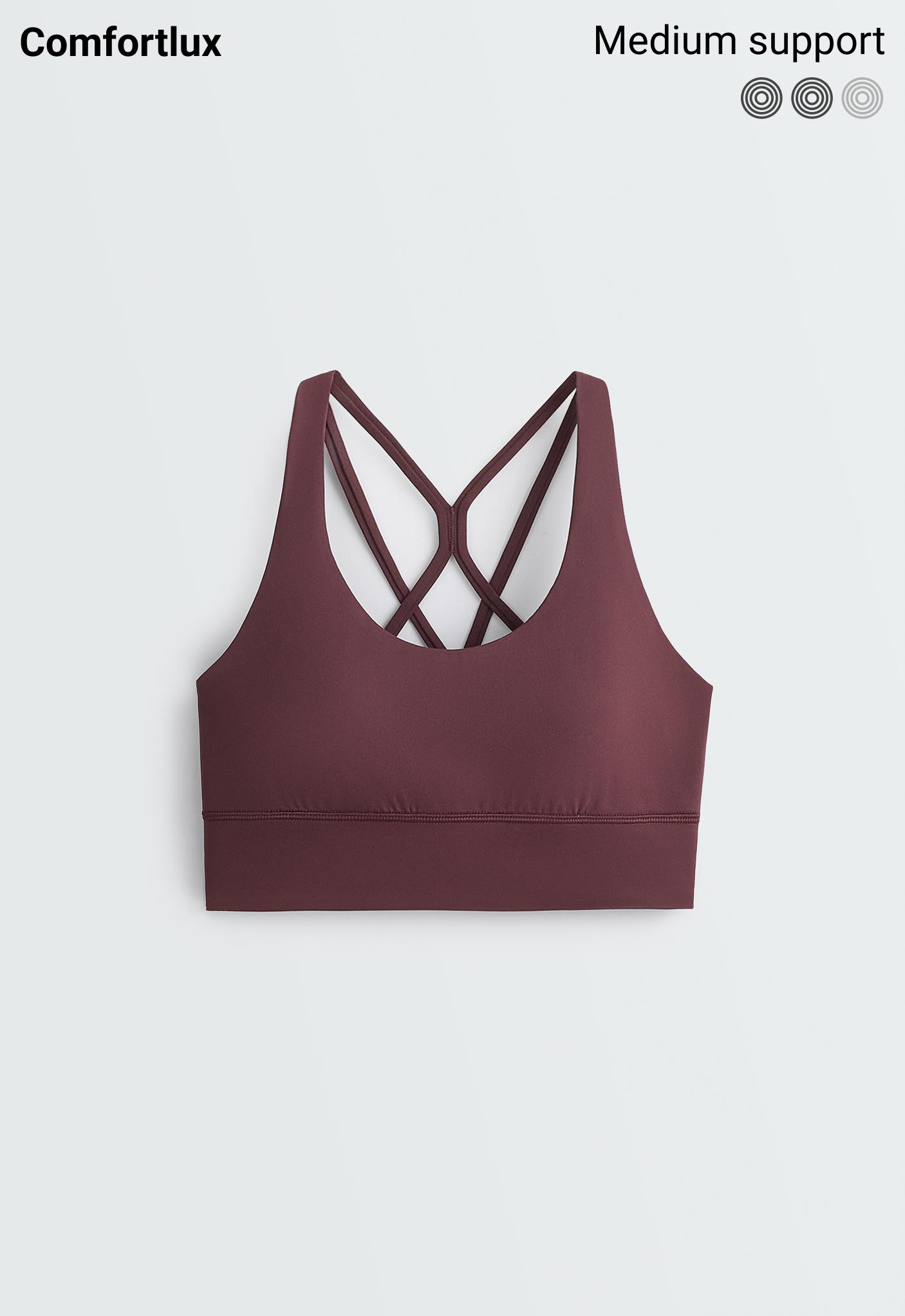 Bra deportivo Comfortlux sujeción media copas Bra deportivo Comfortlux sujeción media copas