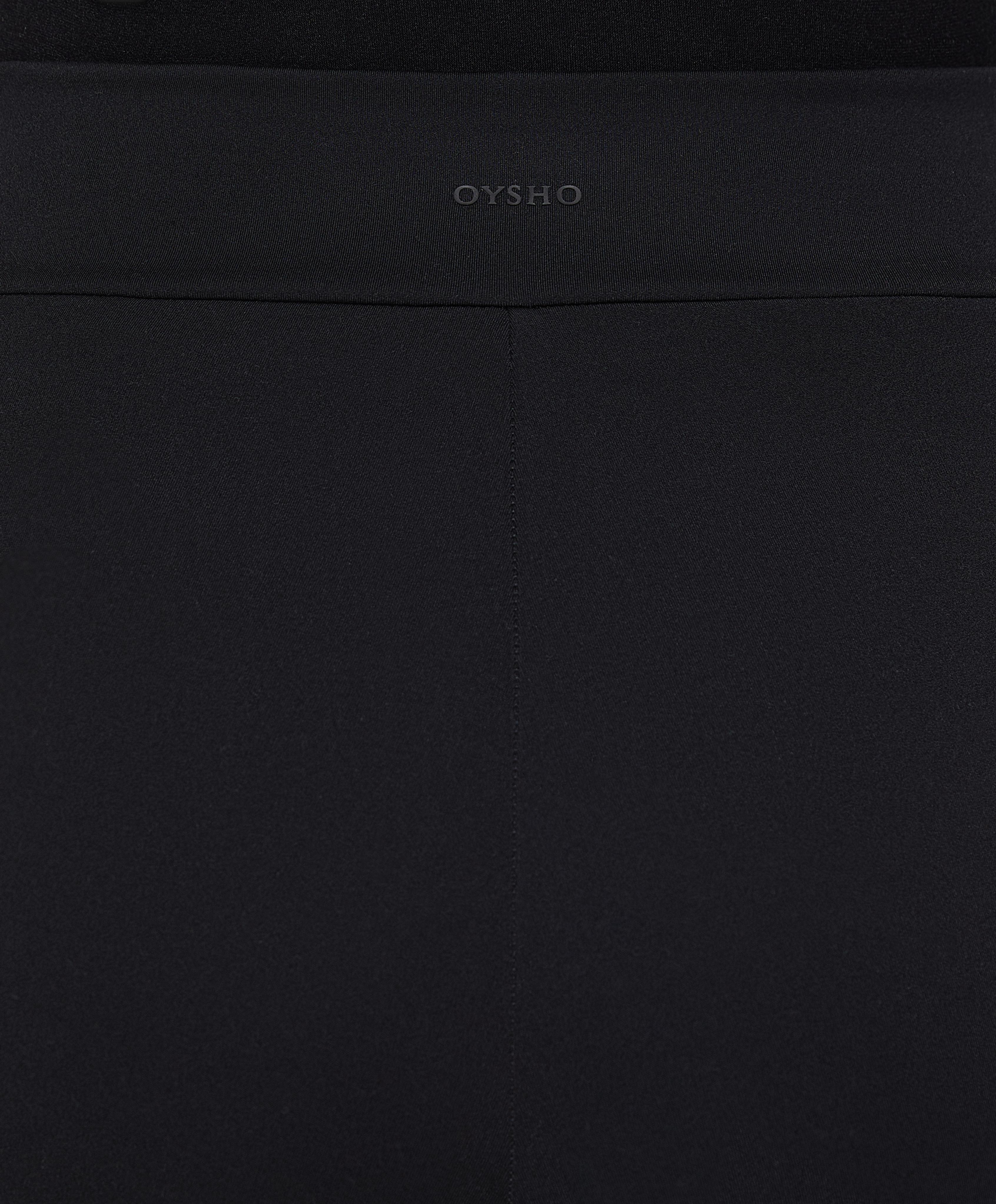 Warm 70cm high-rise ankle-length leggings — BLACK