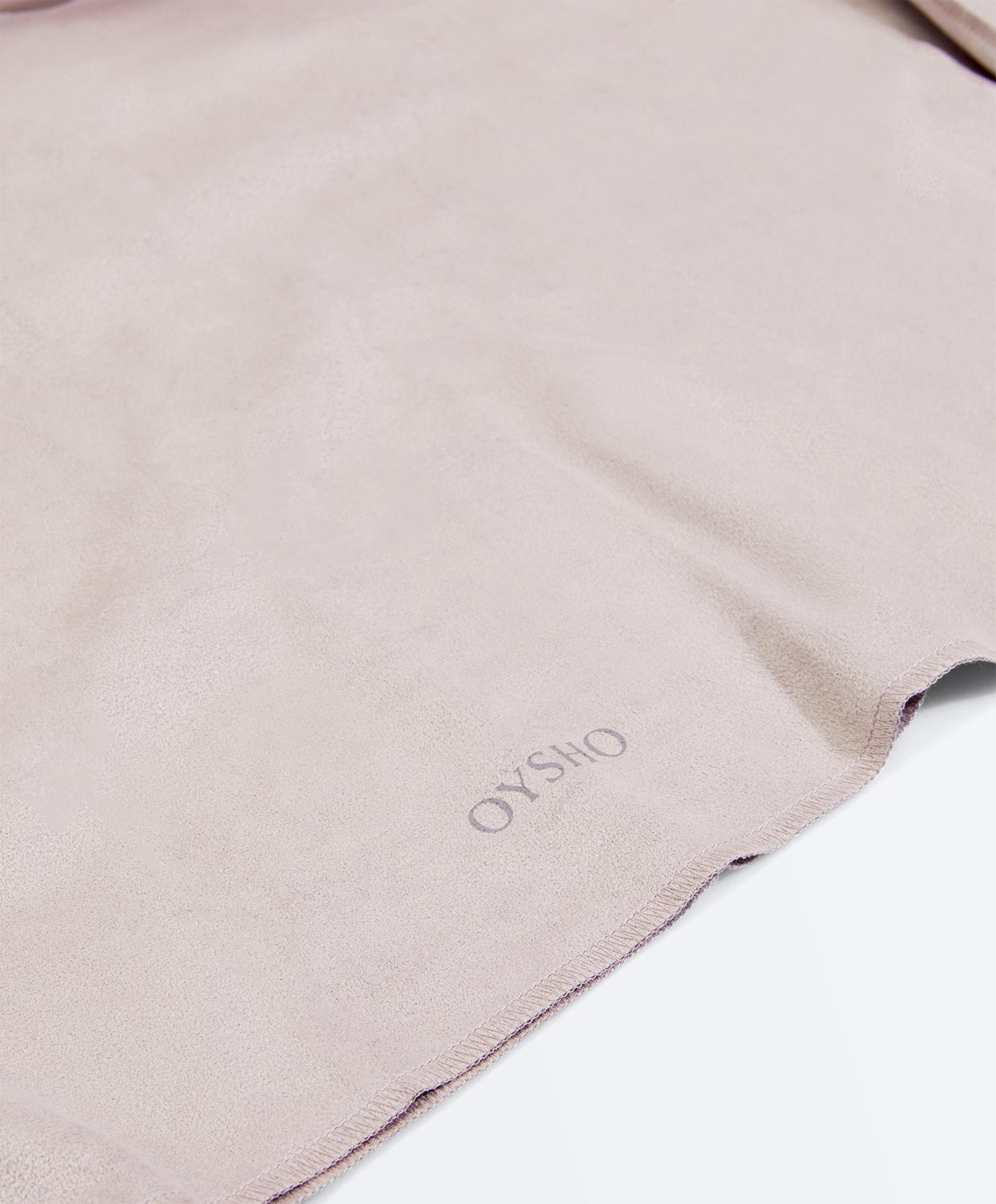 Adjustable mat towel — MAUVE
