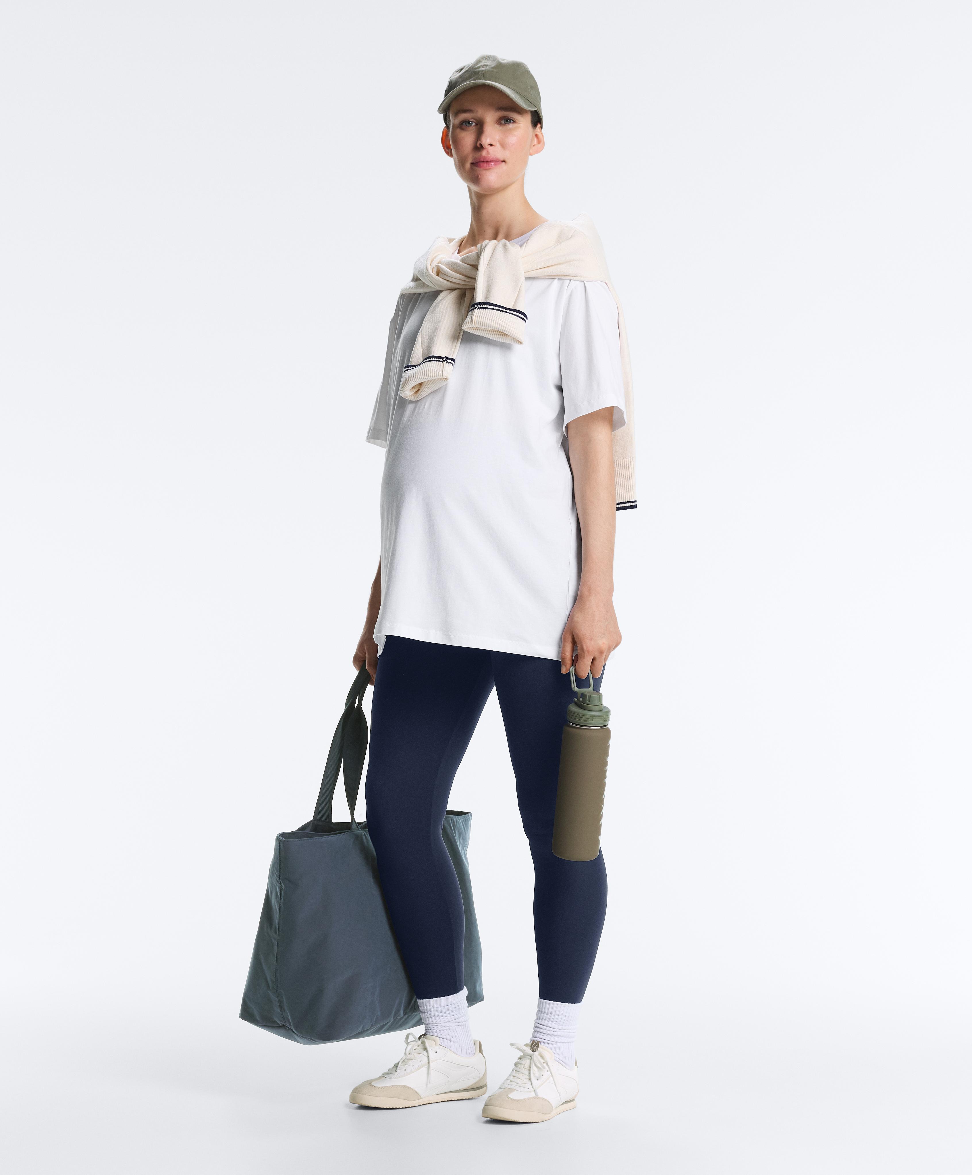 Comfortlux maternity leggings — NAVY BLUE