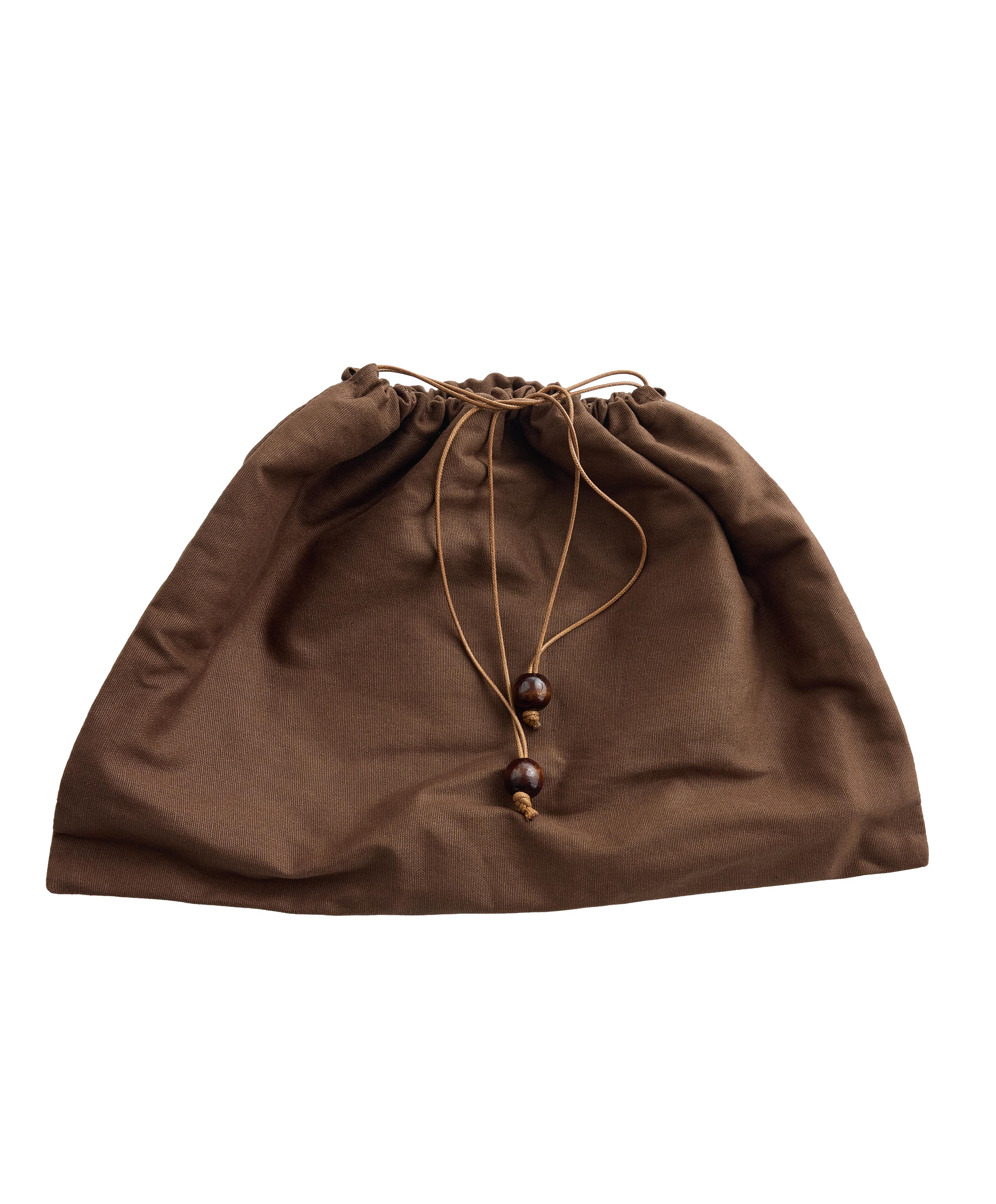 Striped mesh bag — TOFFEE