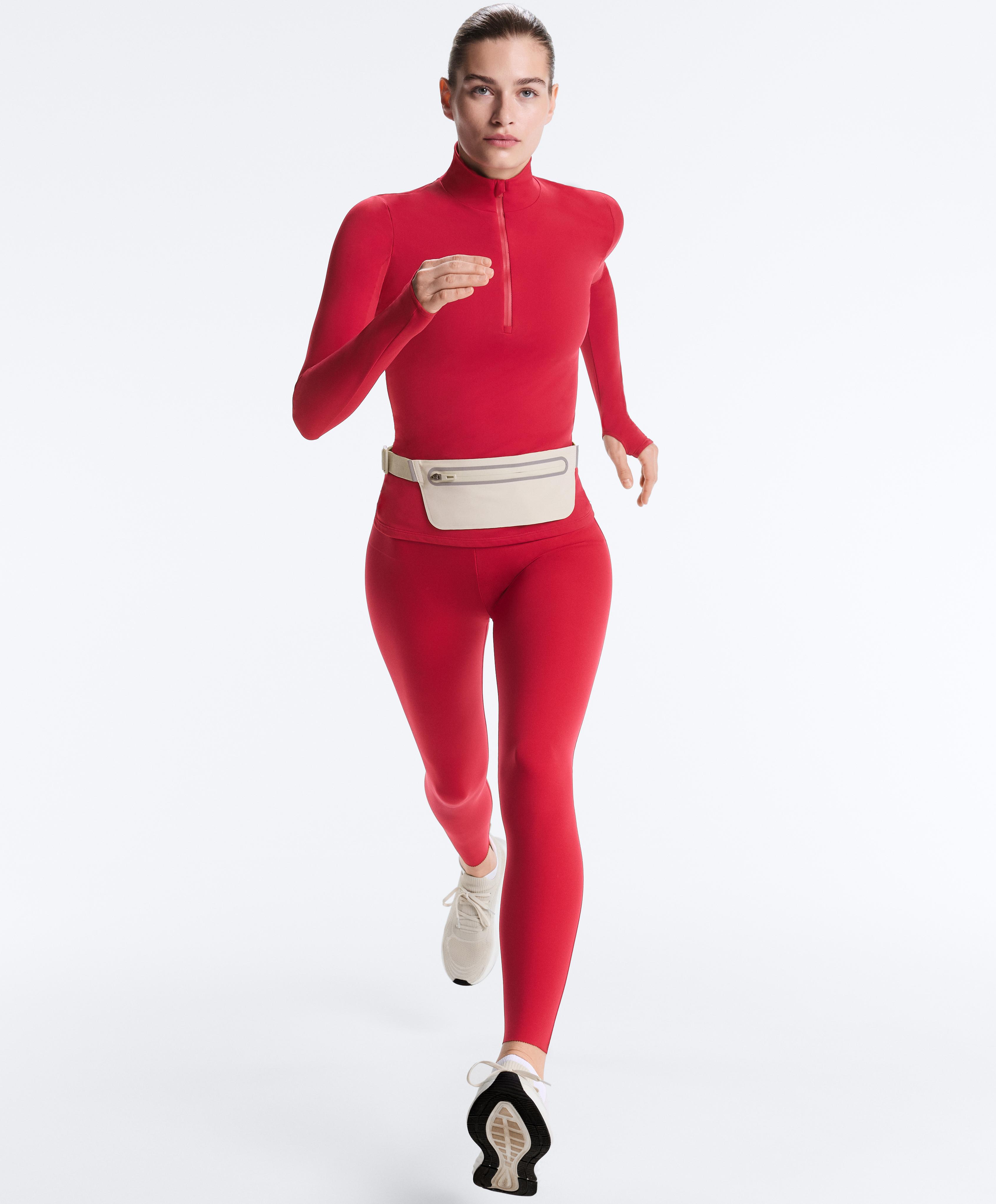 Thermal base layer half-zip top