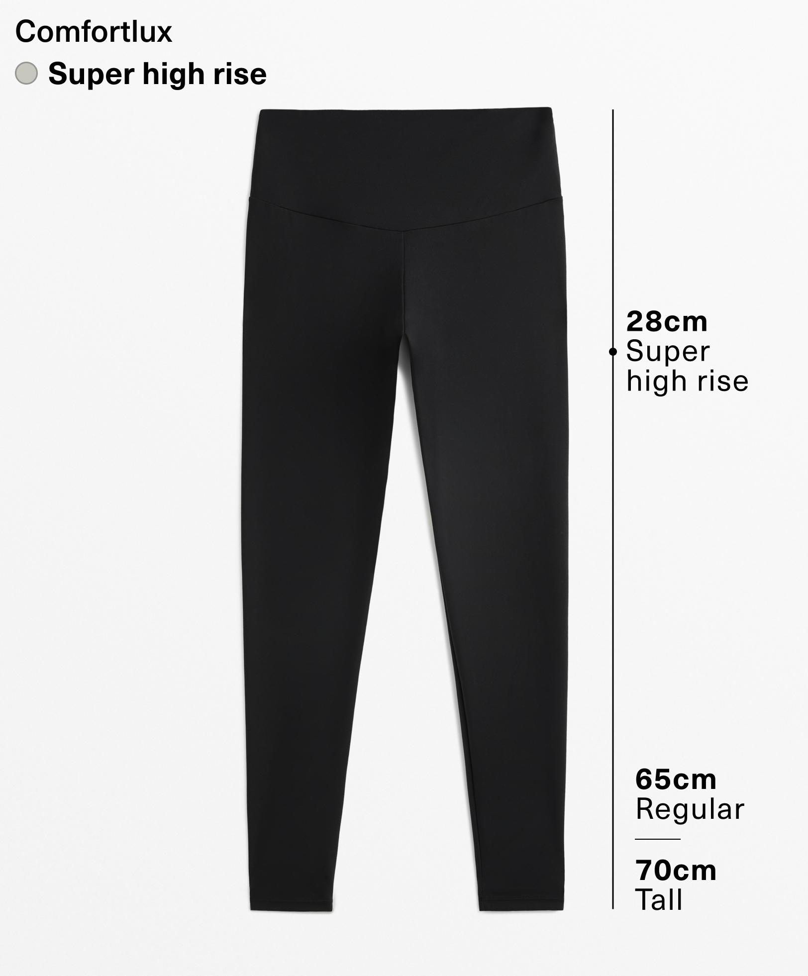 Comfortlux super-high-rise 65cm ankle-length leggings