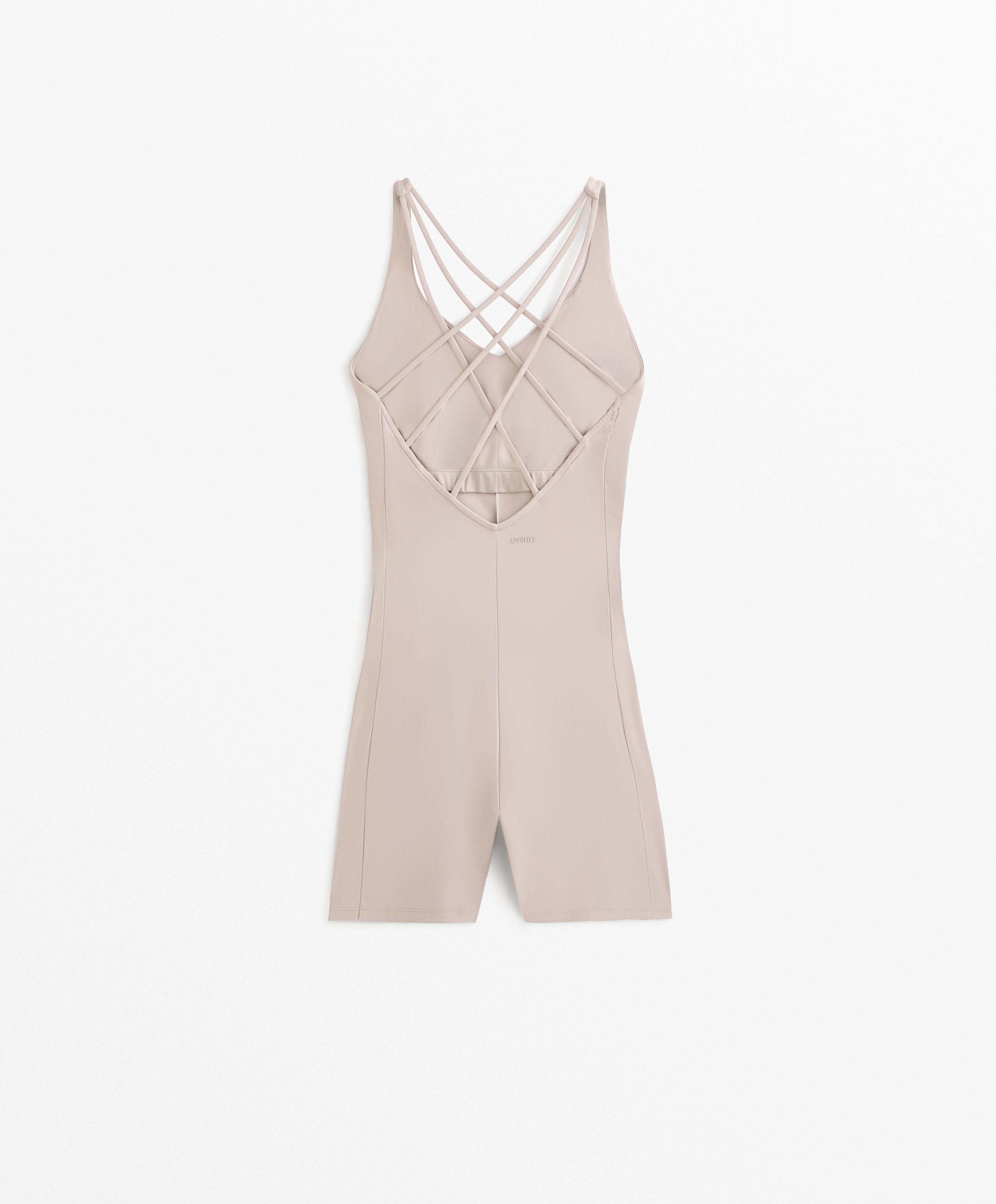 Comfortlux strappy short jumpsuit