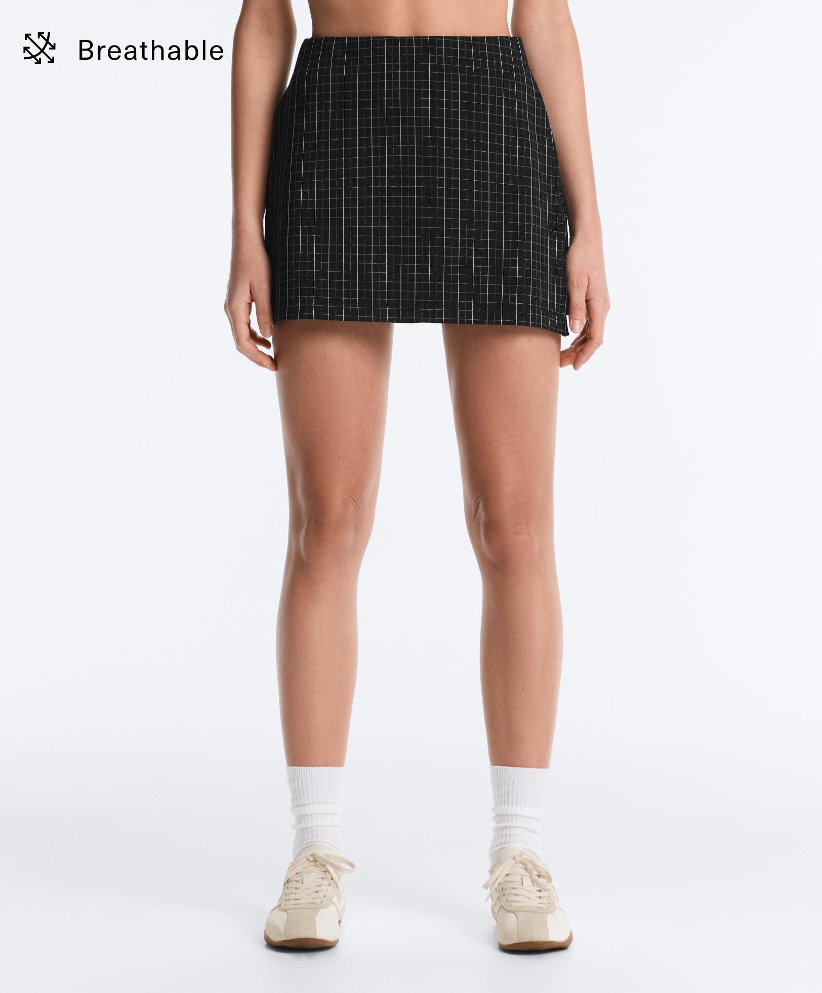 Piké sukňa s potlačou