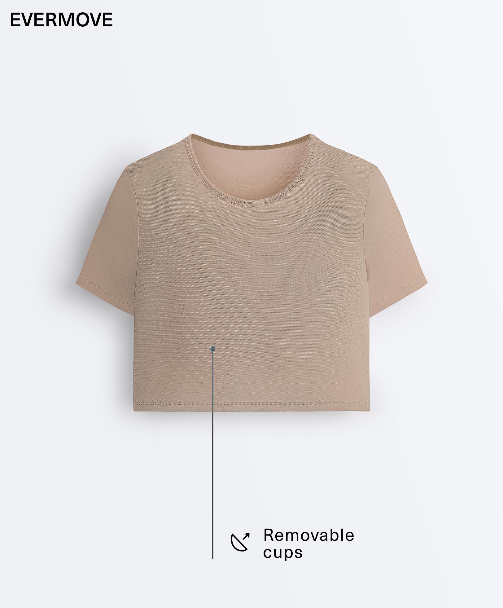 Short-sleeved Evermove tank top