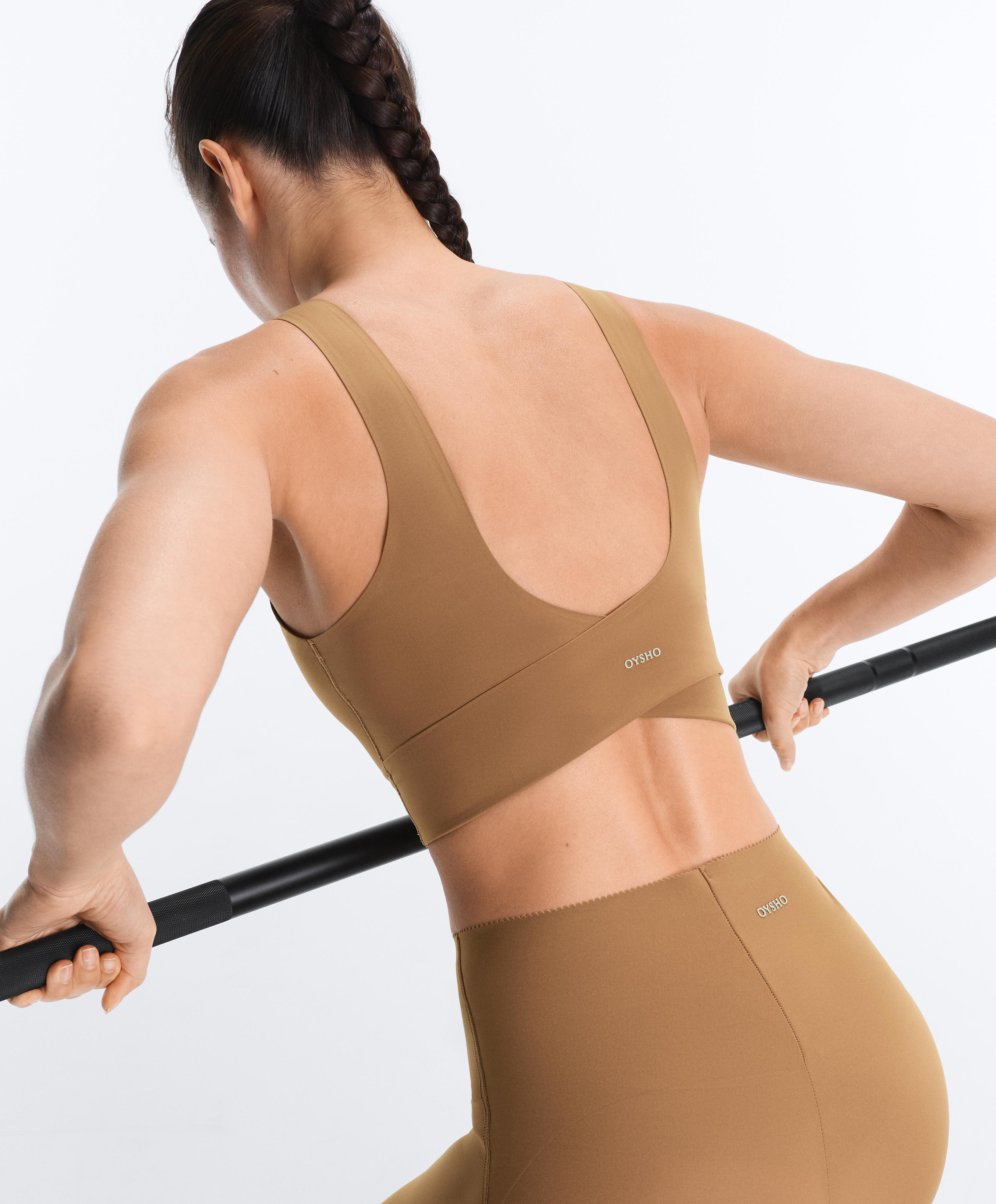 Light Touch crossover back tank top