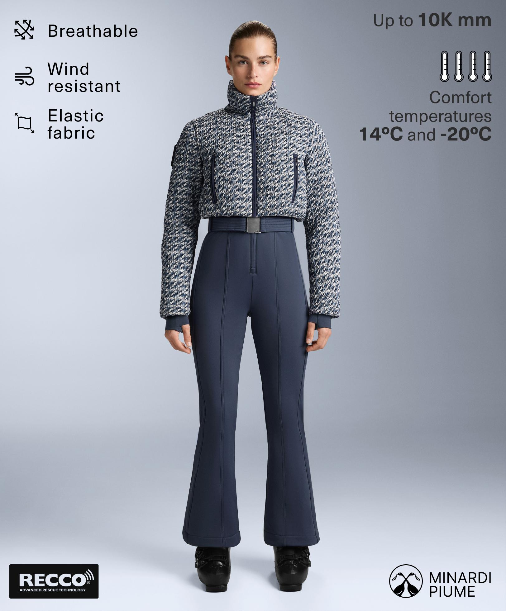 MINARDI PIUME SKI water-resistant twist padded 80% down and 20% feather jumpsuit - Sale