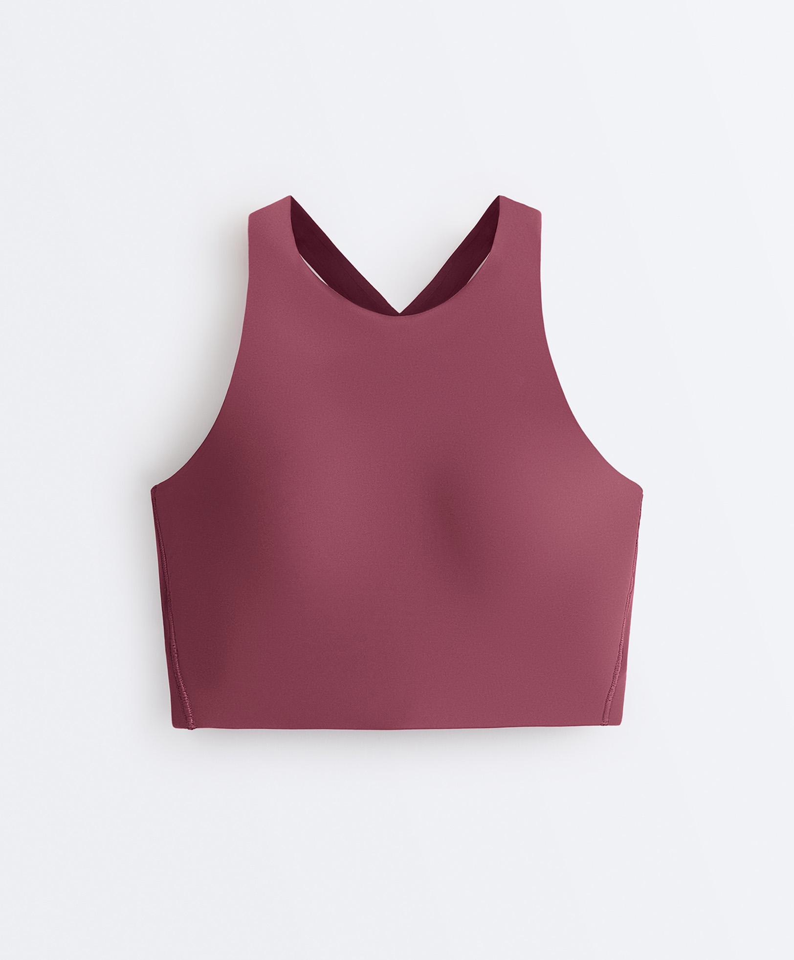 Light Touch crossover back tank top — DUSTY ROSETTE