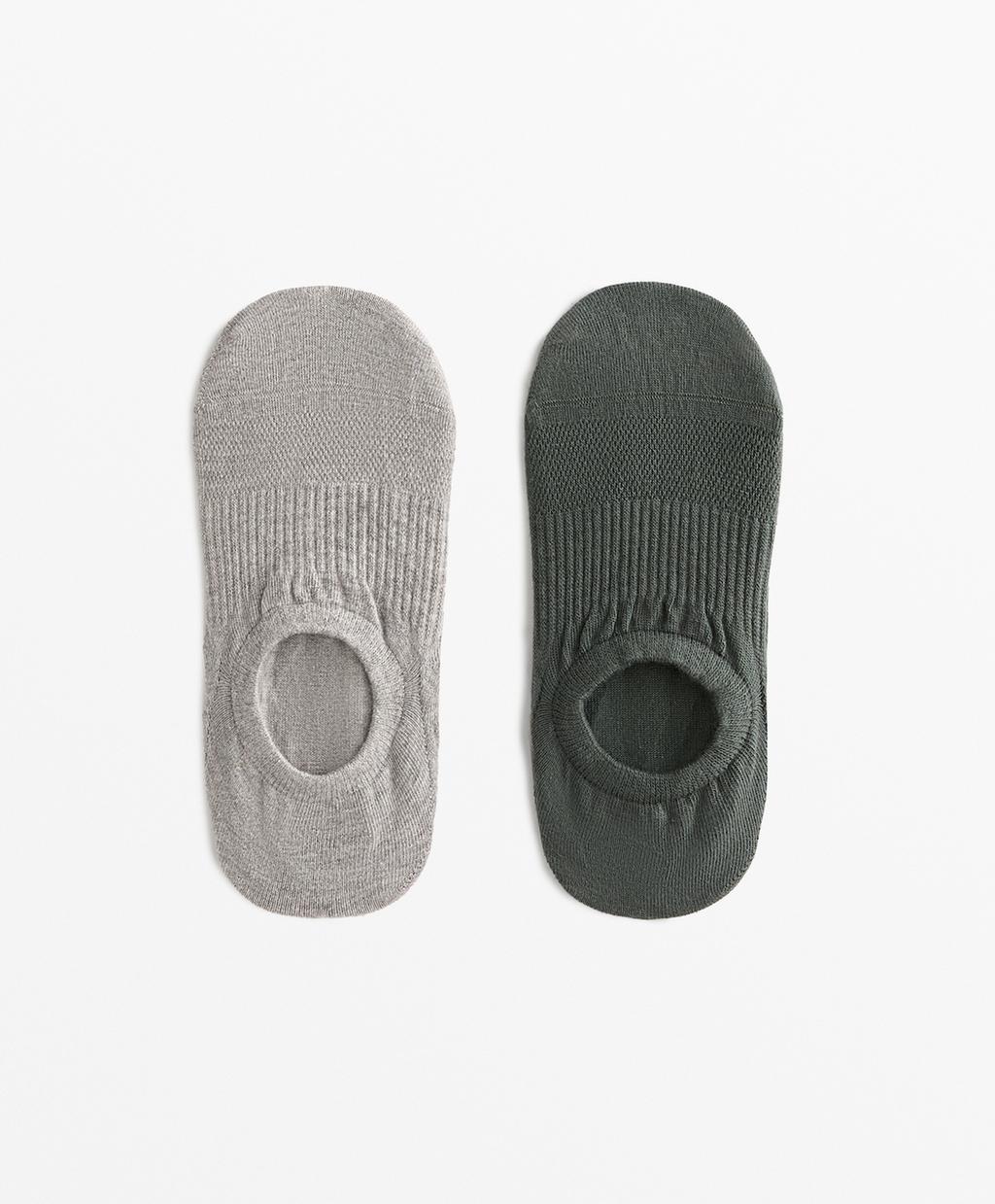 Chaussettes Antidérapantes Yoga Pilates Homme Femme - Noir, Taille Unique, Picots Caoutchouc Respirantes
