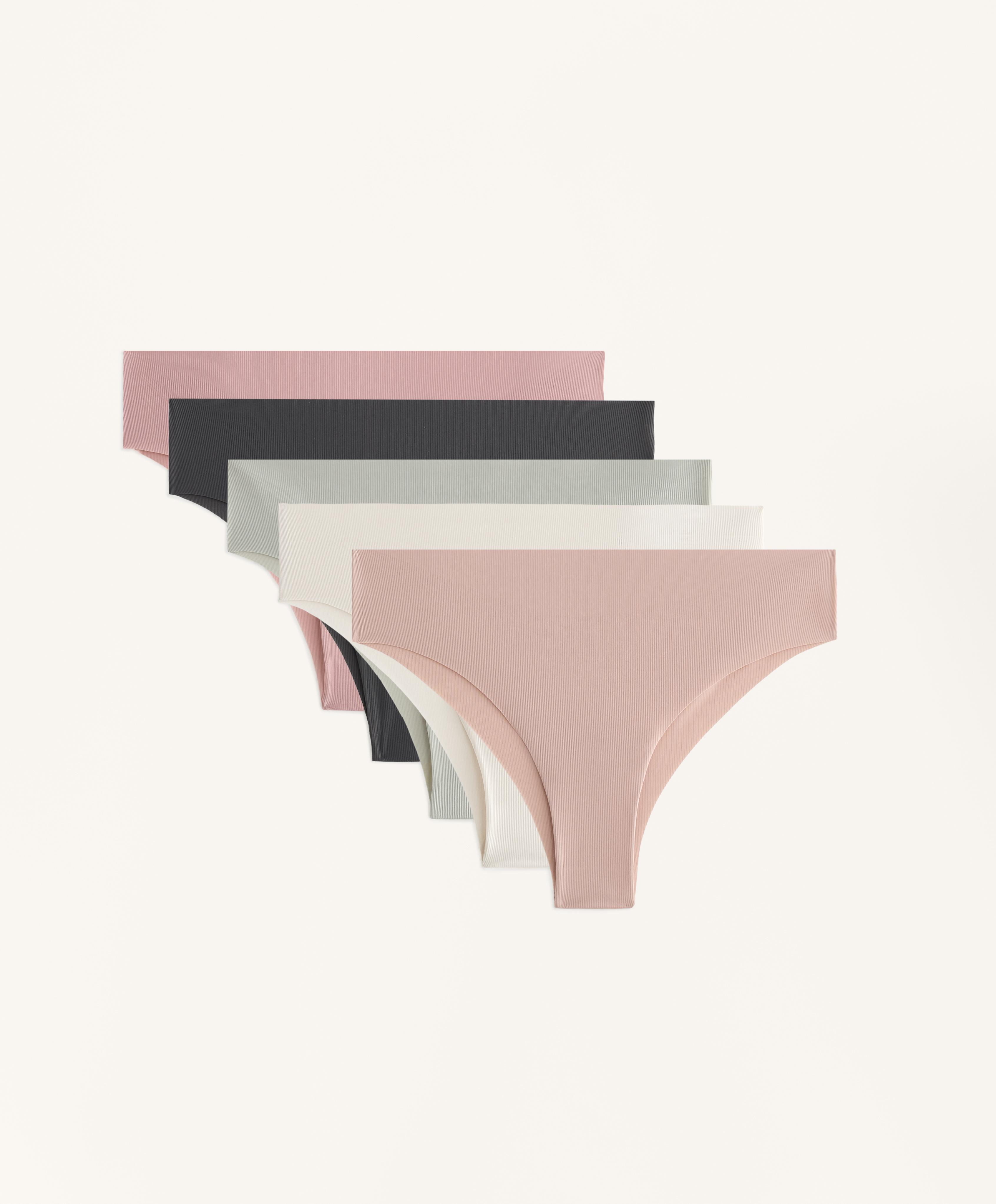 5 laser-cut light polyamide blend cheeky Brazilian briefs 5 laser-cut light polyamide blend cheeky Brazilian briefs