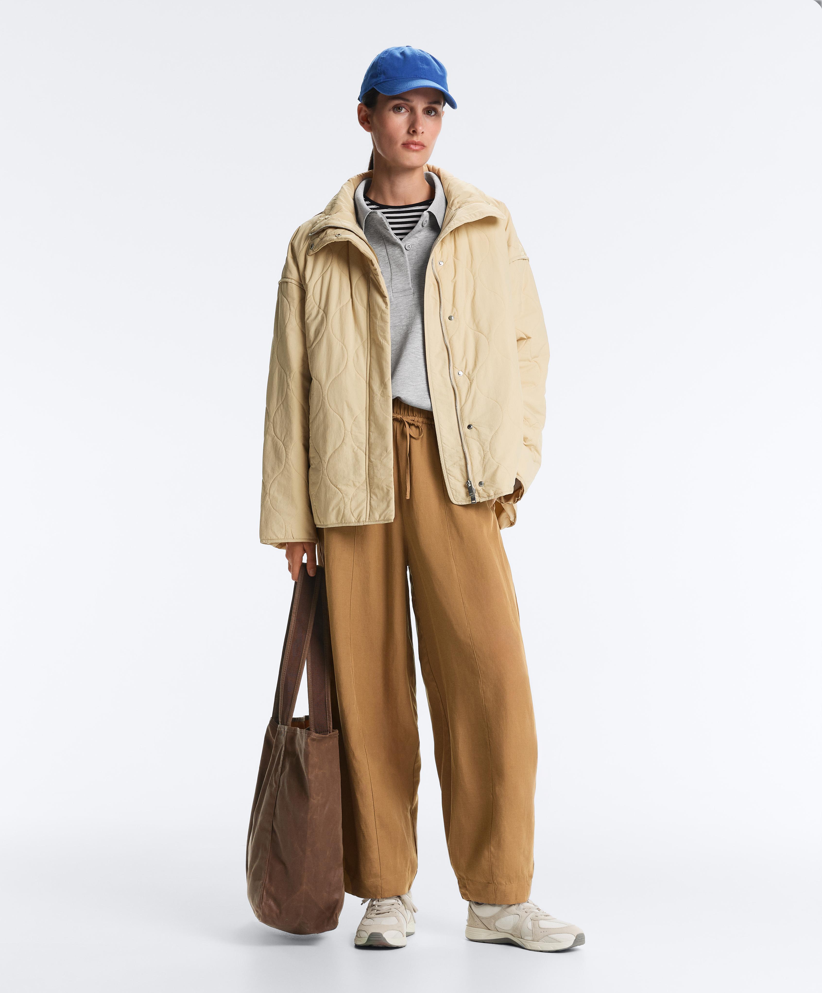 Water-repellent FELLEX® AEROGEL padded jacket — BEIGE