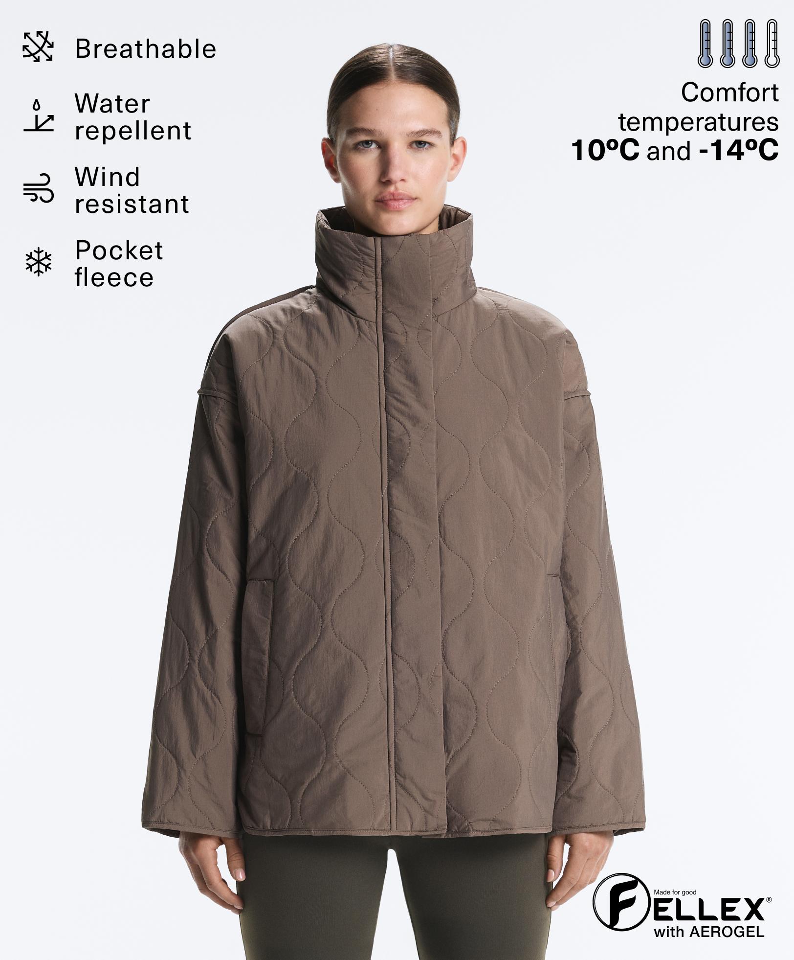 Water-repellent FELLEX® AEROGEL padded jacket