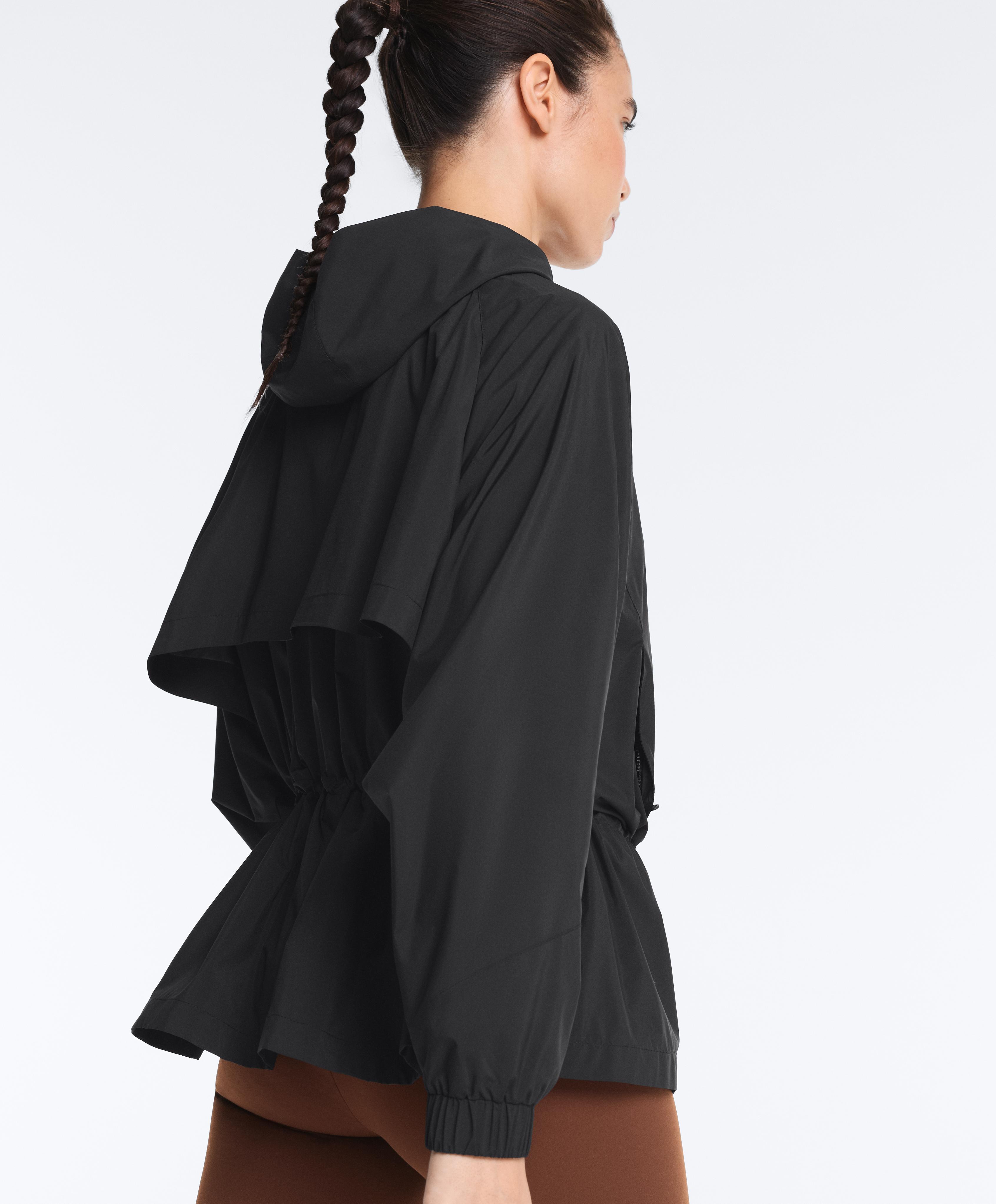 Water-repellent jacket — BLACK