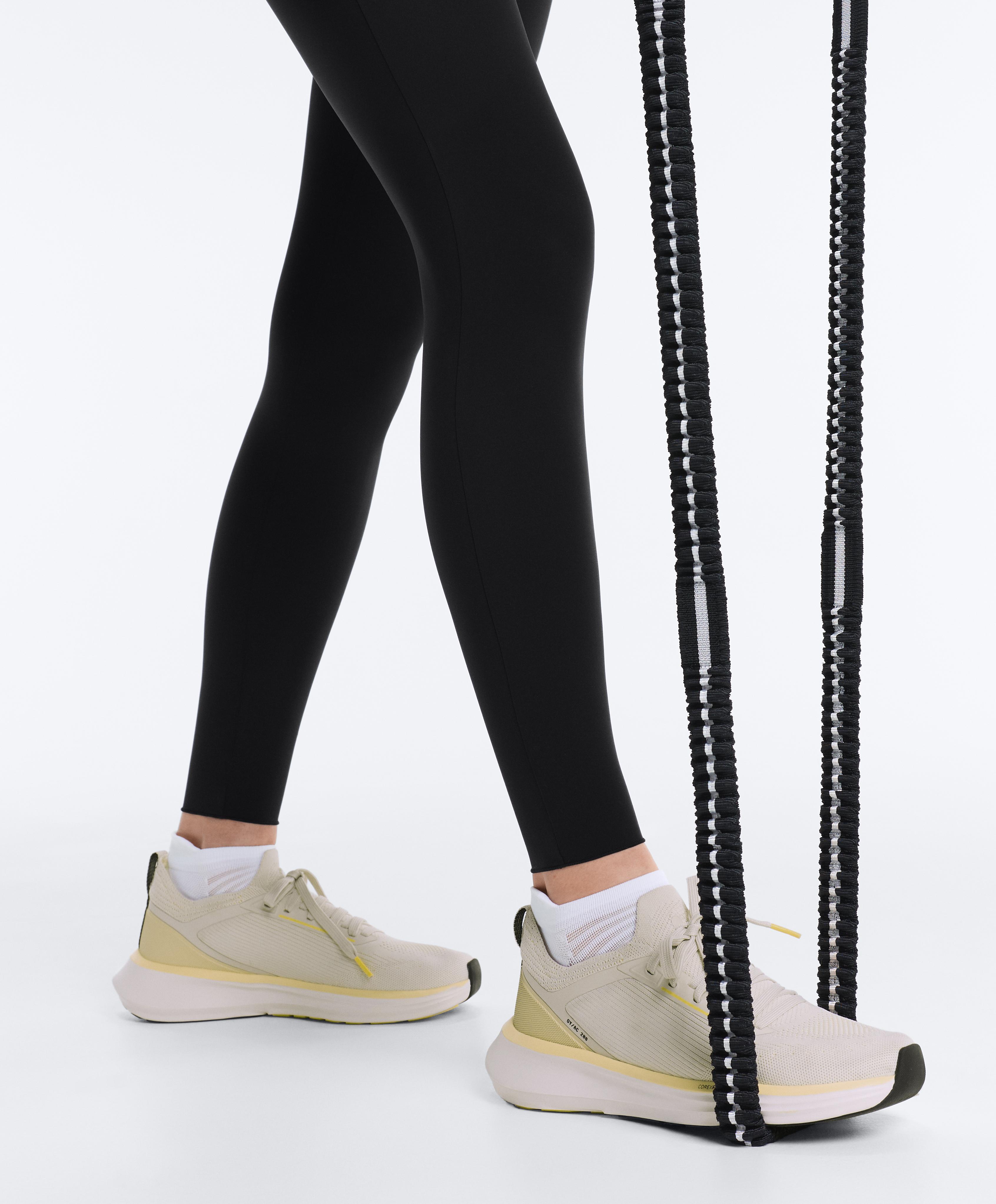 Perfect-adapt sleeveless contrast long jumpsuit — BLACK
