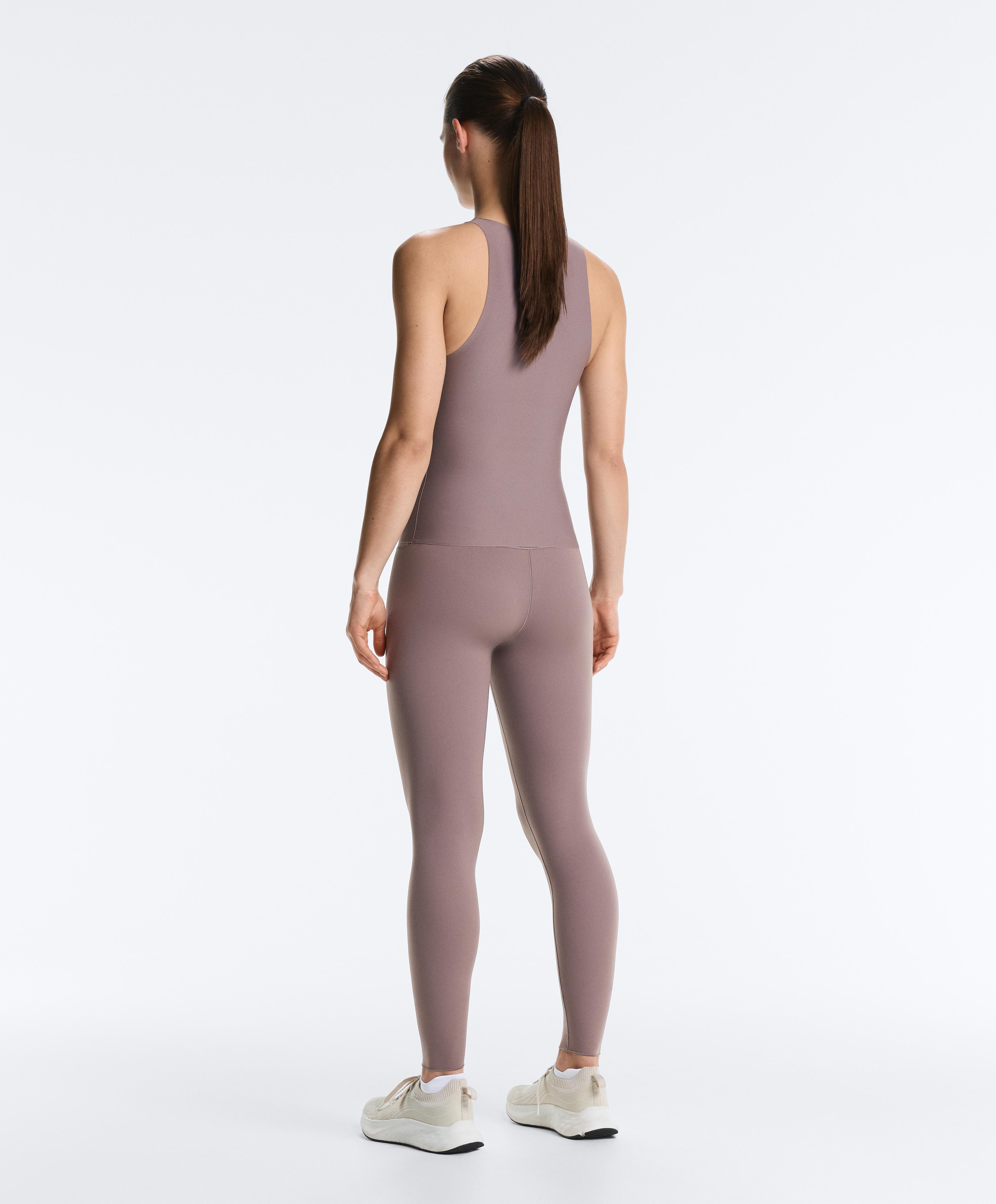 Perfect-adapt strap Tank top — GREY-LILAC