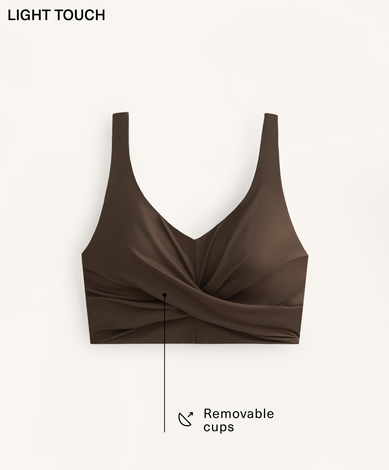 Light Touch crossover tank top