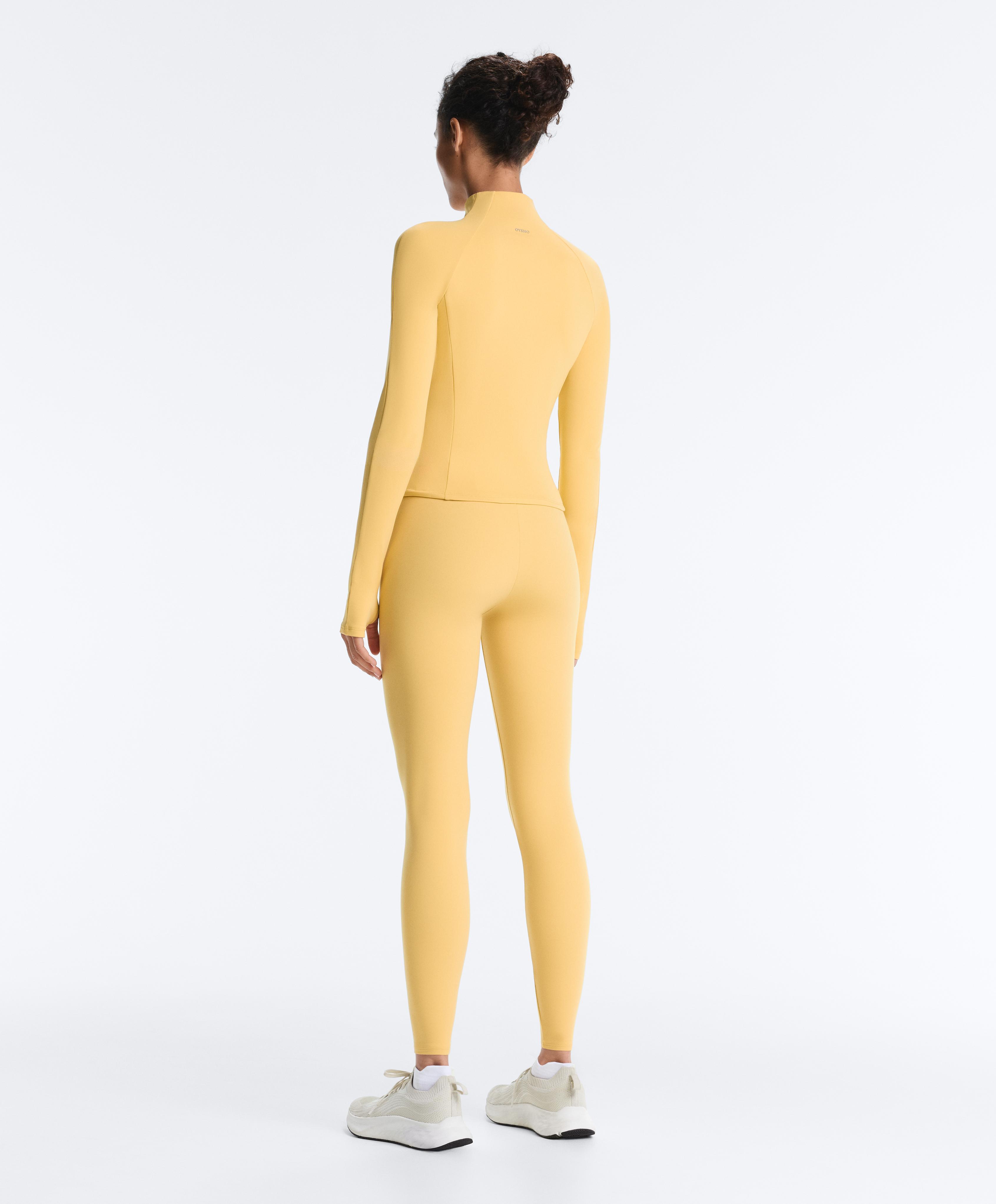 Light warm technical jacket — MID-YELLOW