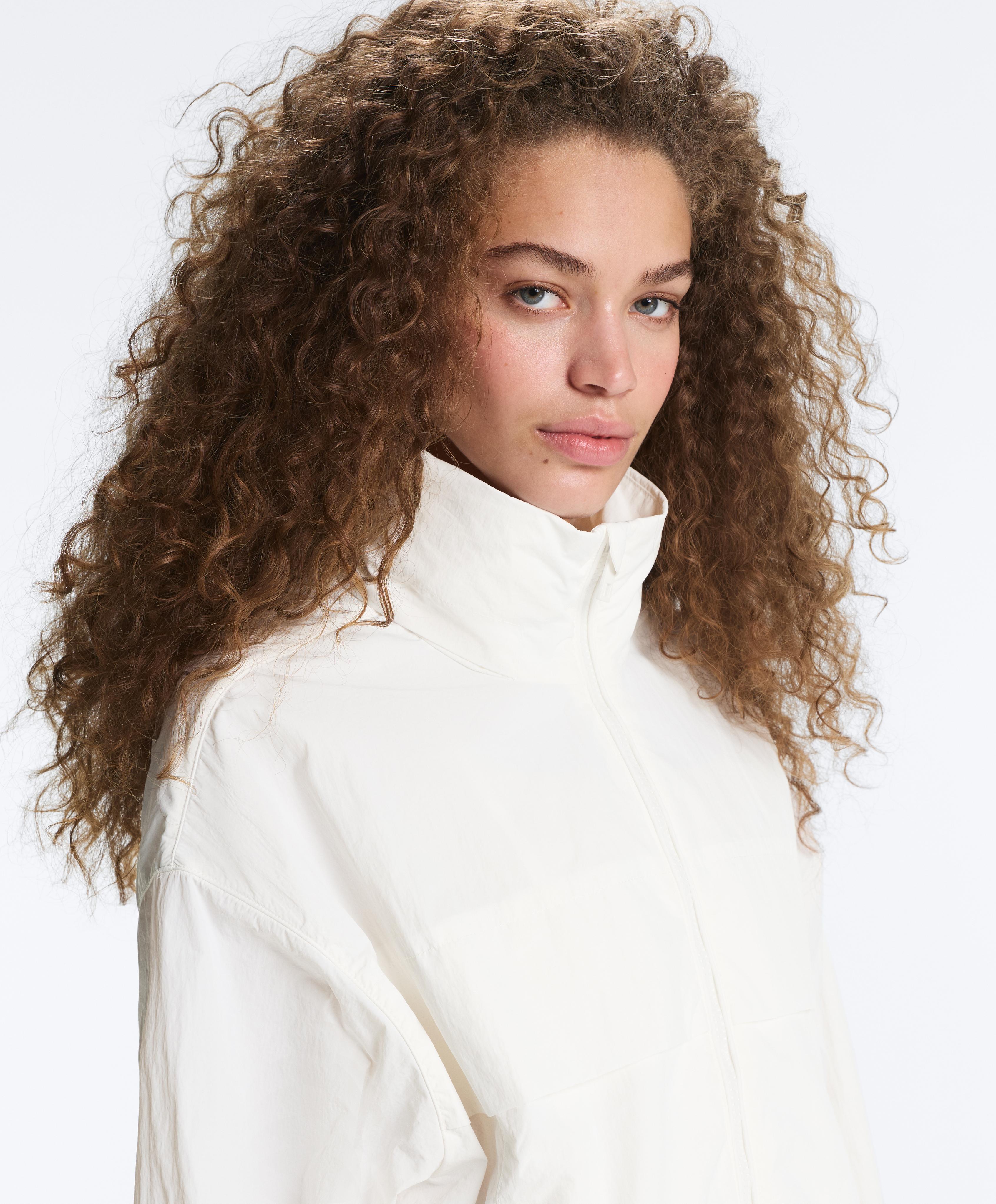 Water-repellent track jacket