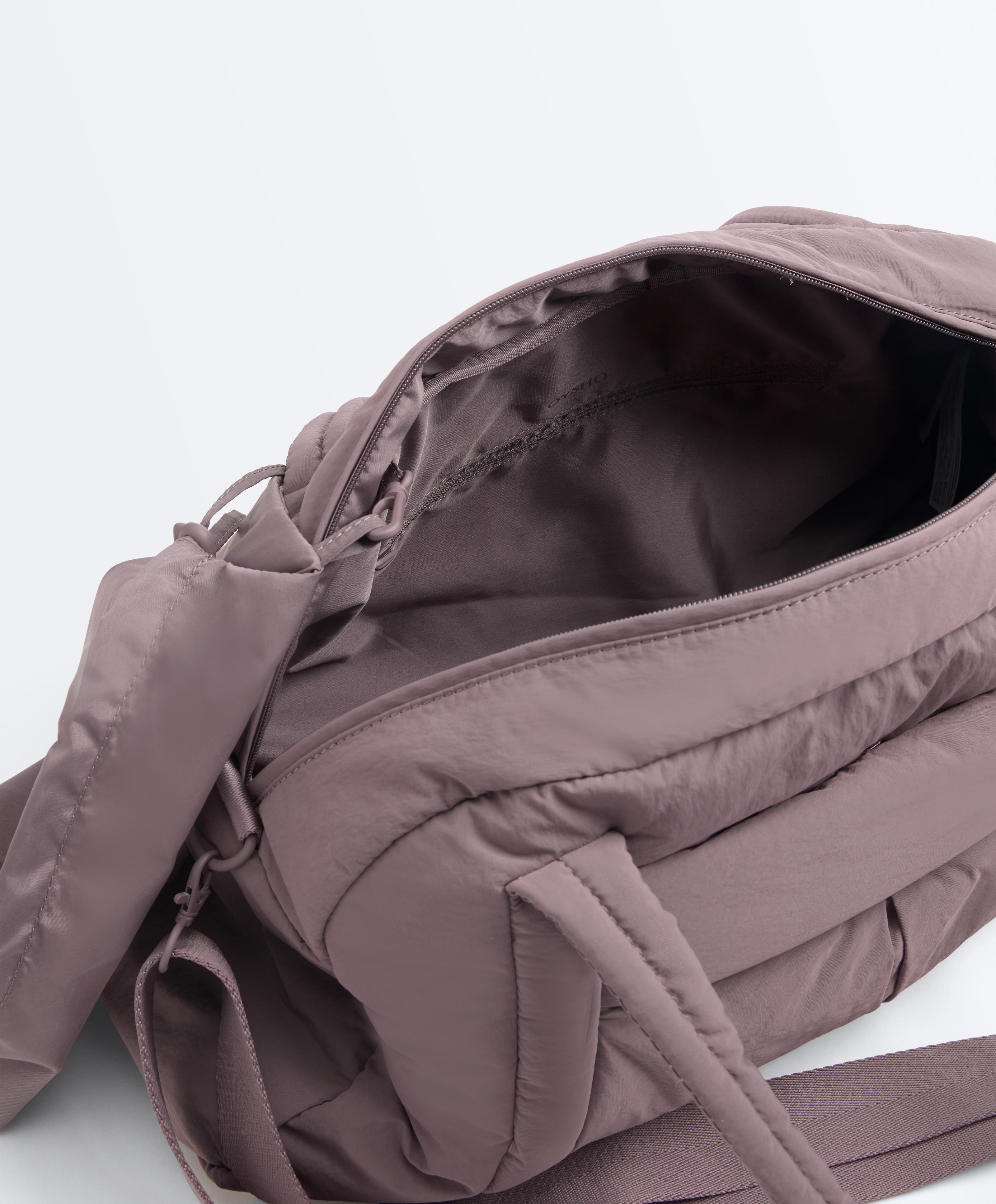 Padded technical Sport bag — MAUVE