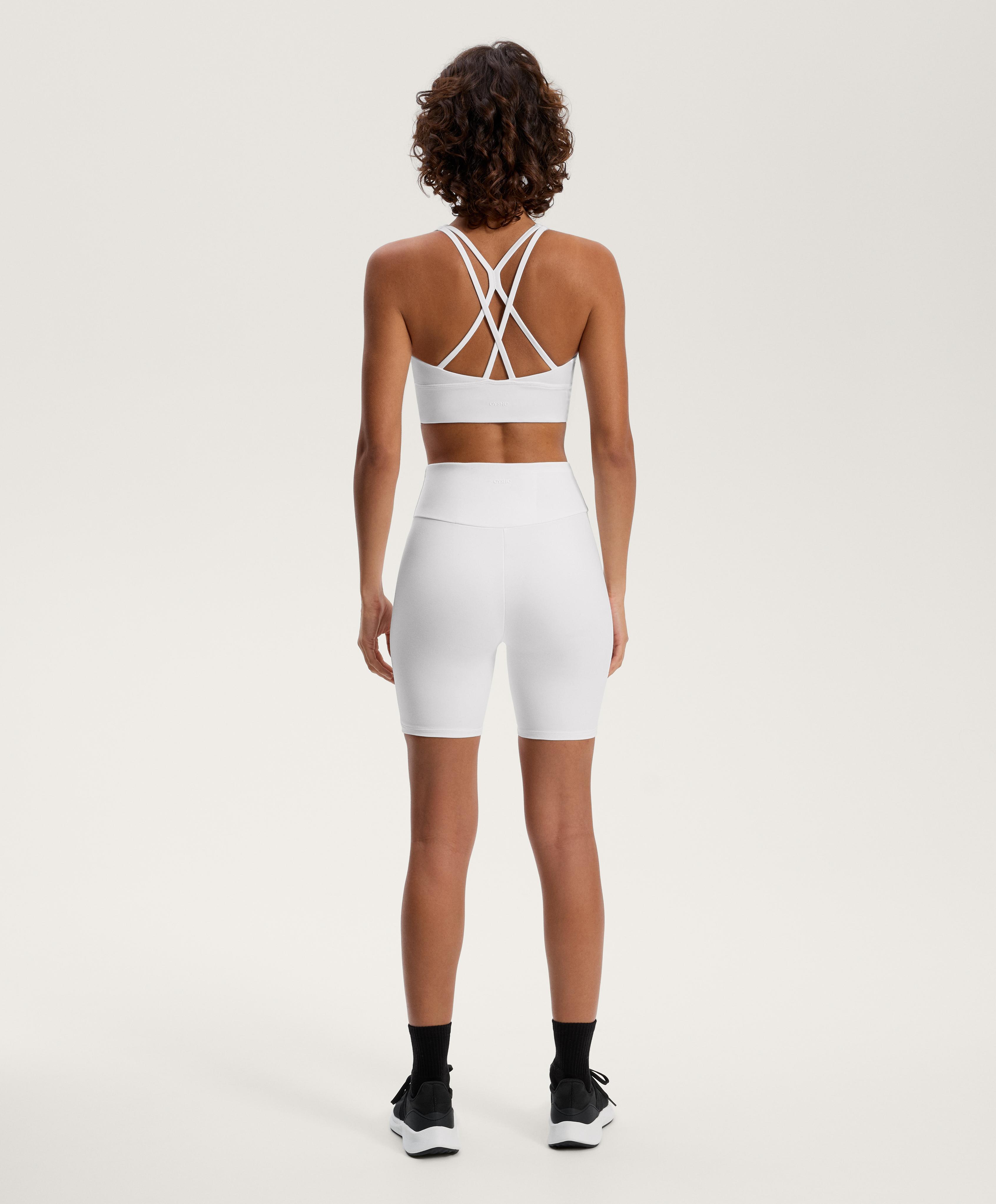 Total look Comfortlux biker 20 cm biały z biustonoszem - Wyprzedaż Total look Comfortlux biker 20 cm biały z biustonoszem - Wyprzedaż