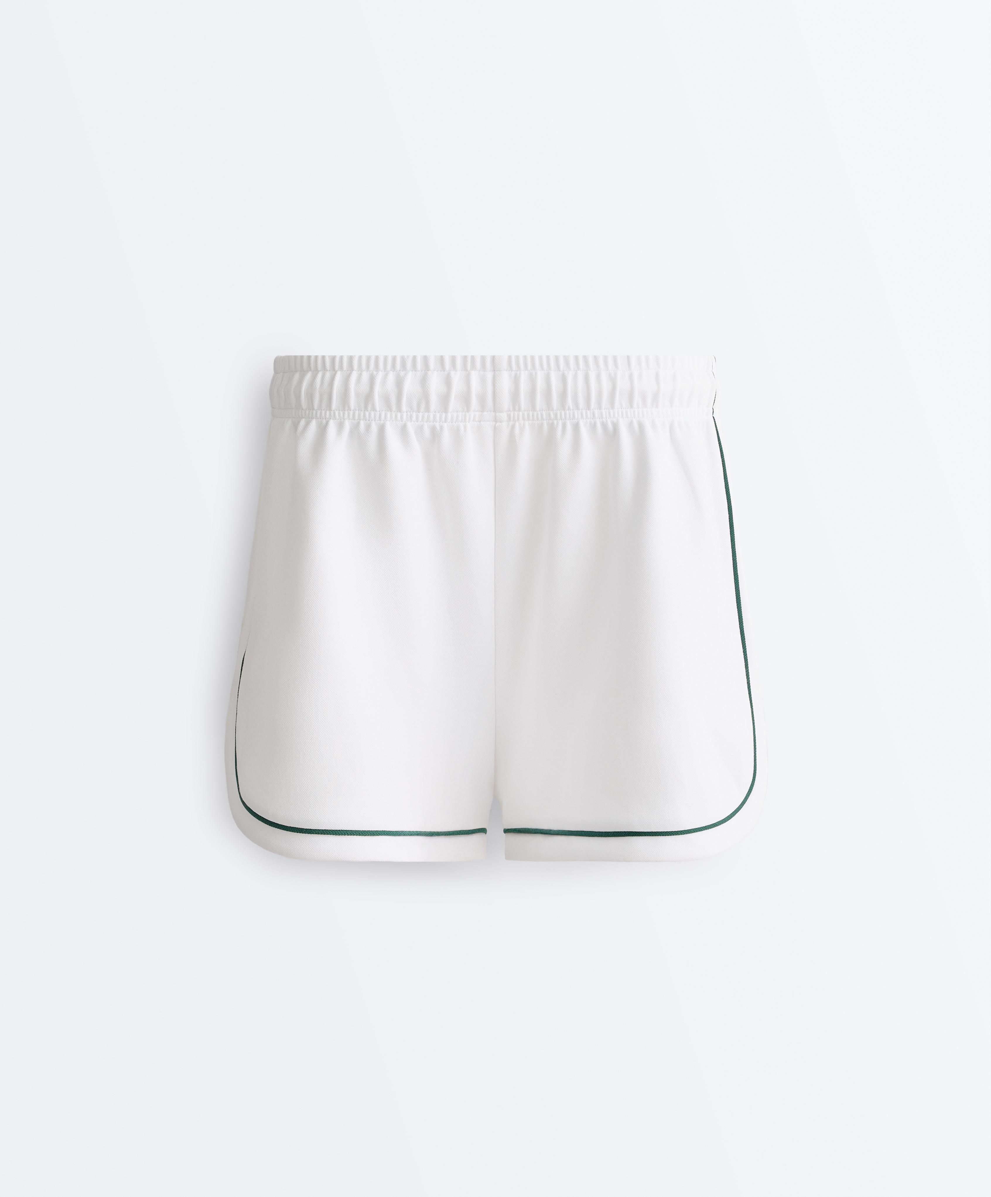パンツ TENDERLOIN PIQUE SHORTS Cotton piqué shorts with piping | OYSHO United States