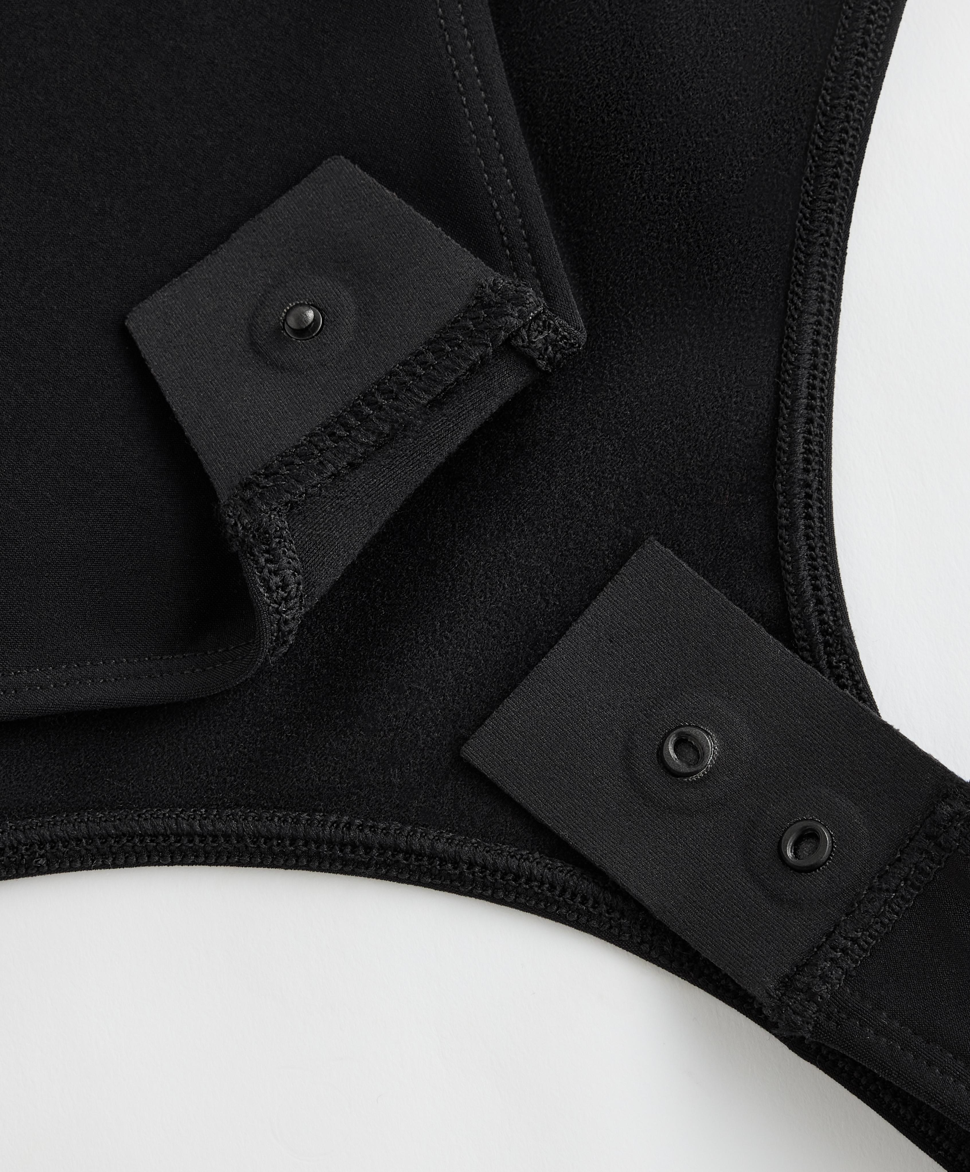 Half-zip base layer body