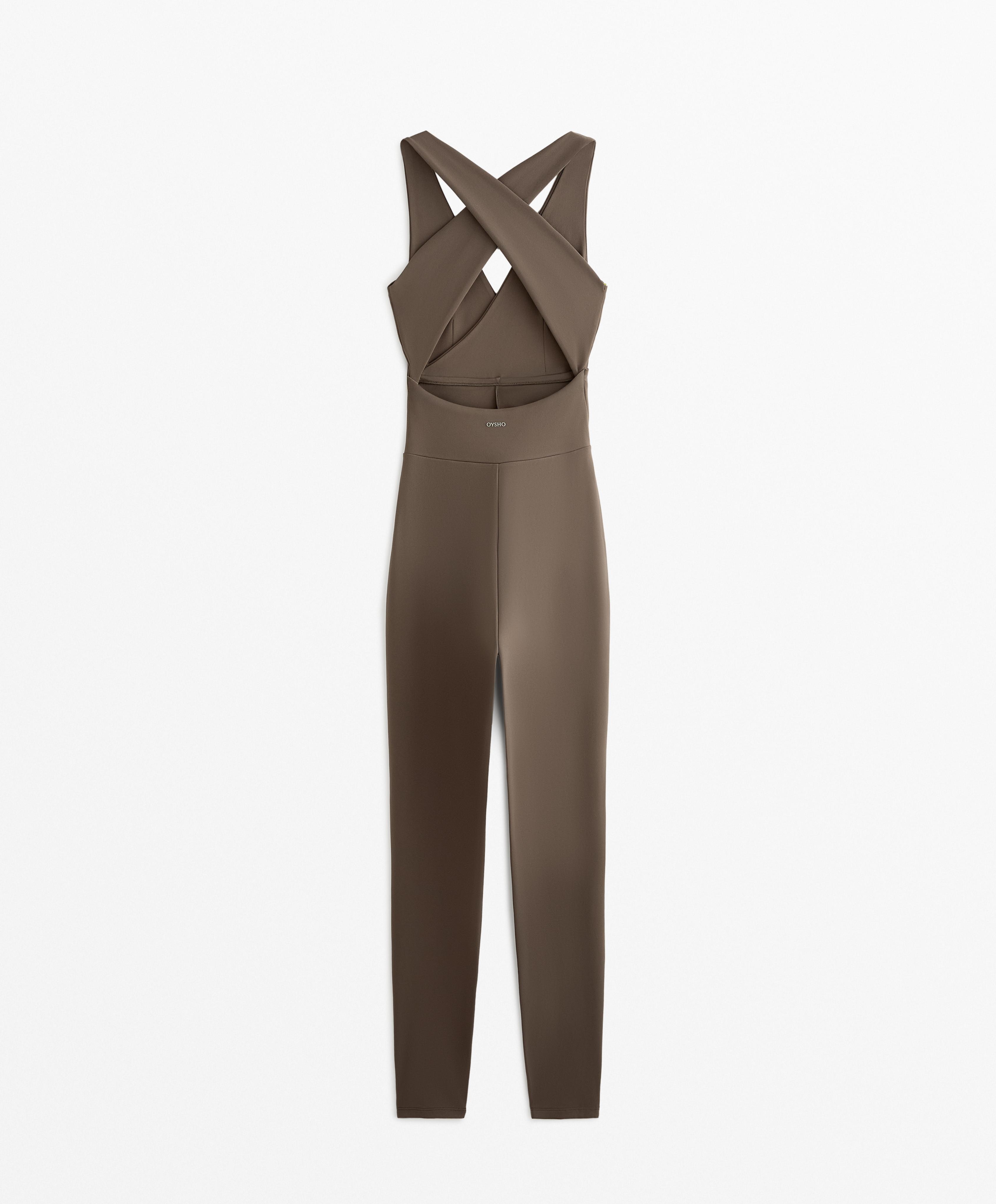 Comfortlux long crossover jumpsuit