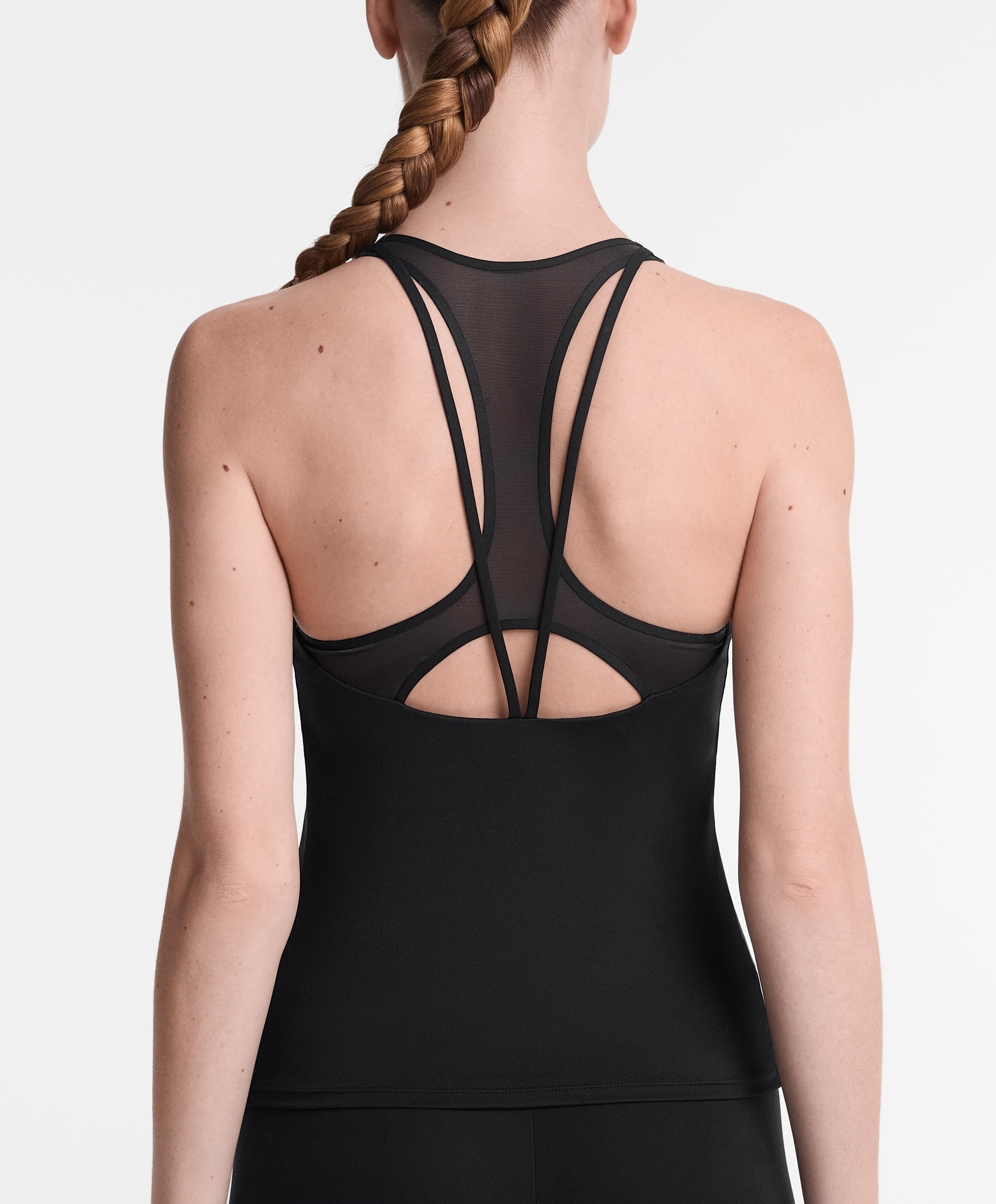 Comfortlux mesh tank top