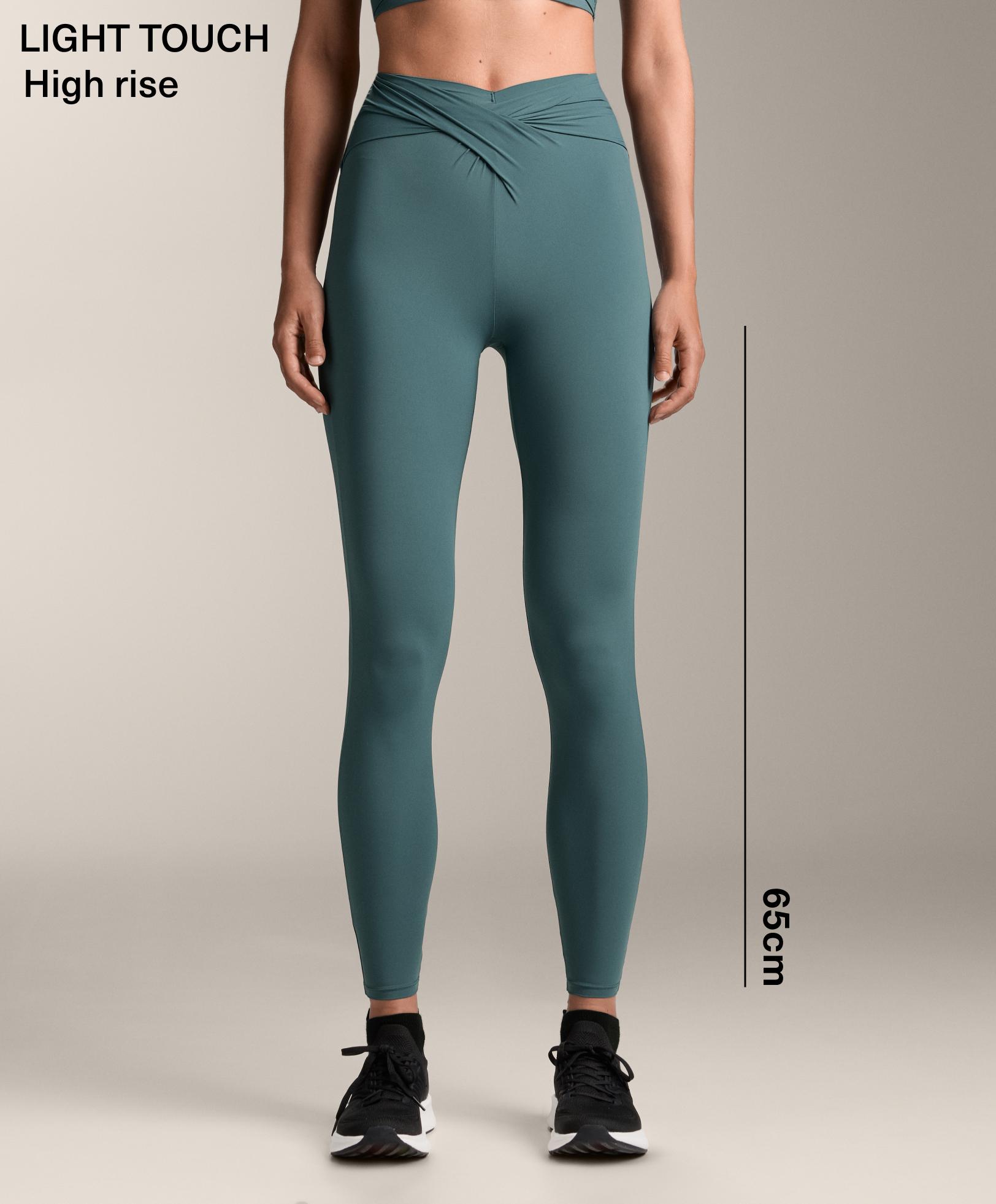 Leggings 7/8 Light Touch drapé coupe en V Leggings 7/8 Light Touch drapé coupe en V