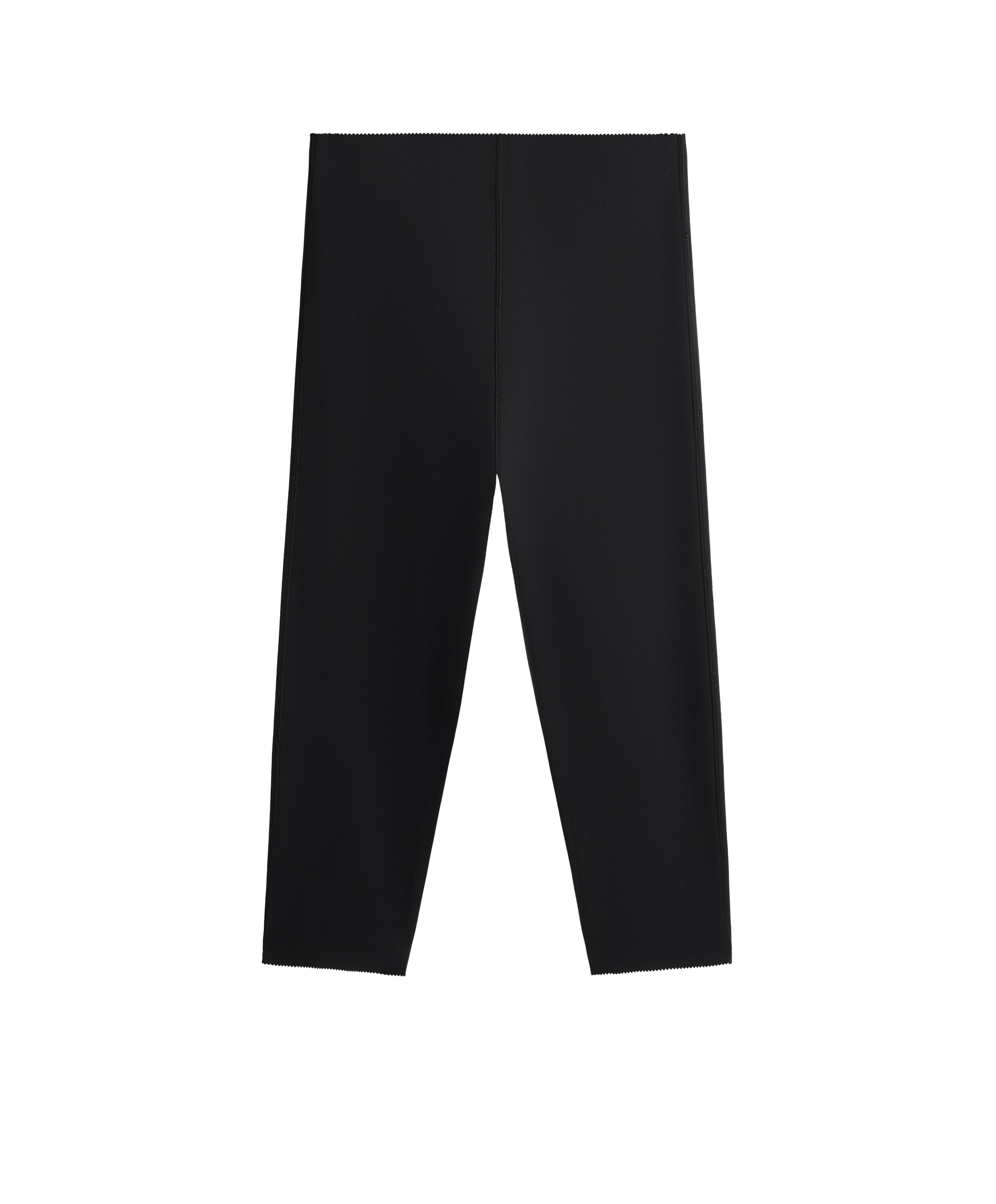 Extra Compressive core control 40cm knee-length leggings — BLACK