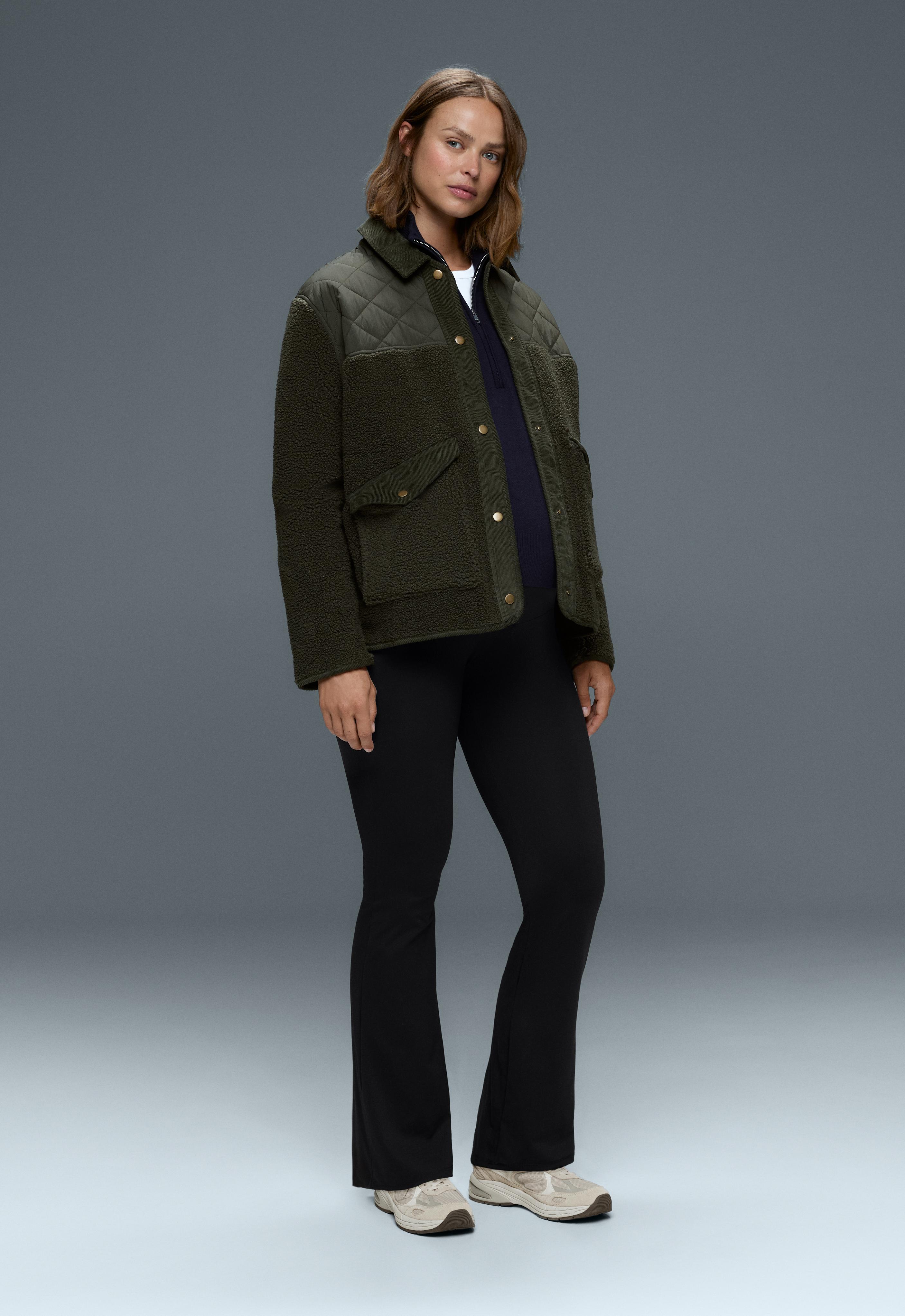 Maternity Comfortlux flare trousers