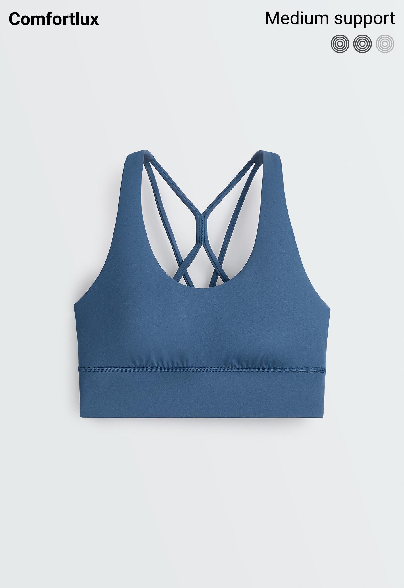 Bra deportivo Comfortlux sujeción media copas