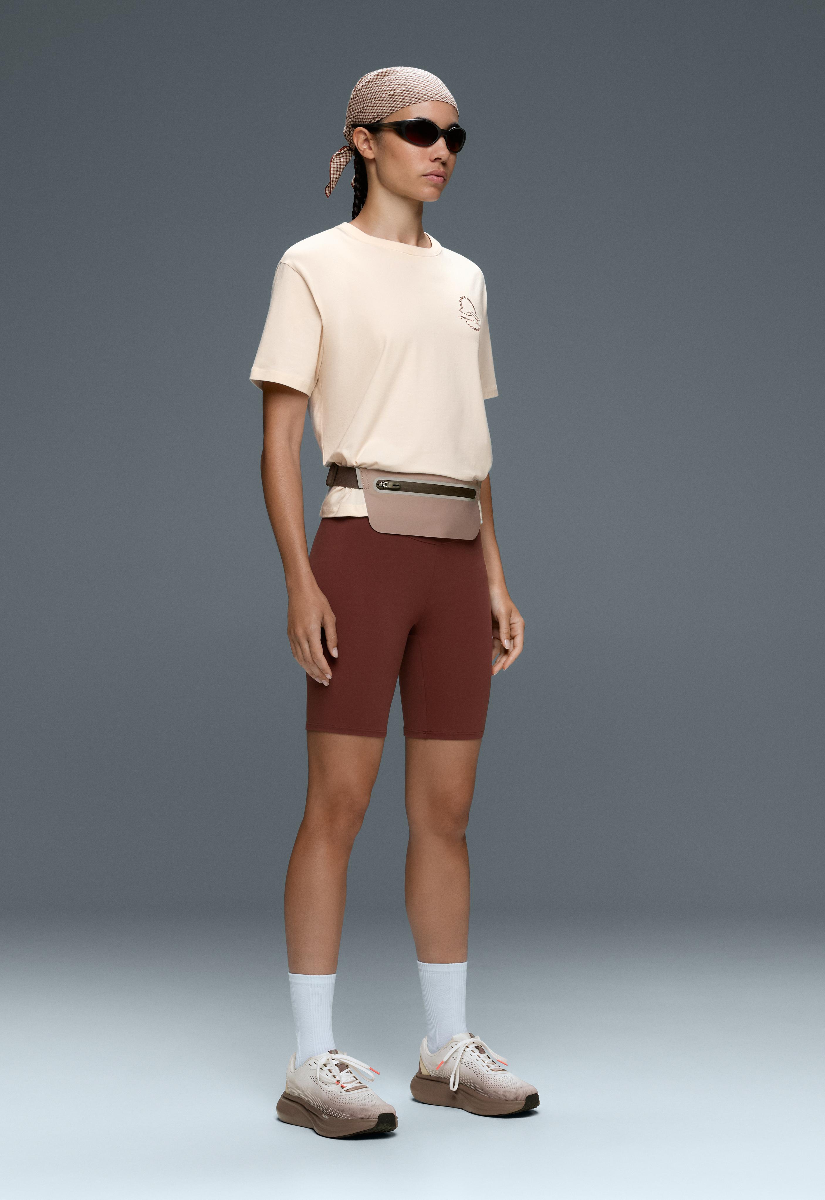 Playera boxy manga corta mezcla algodón estampado