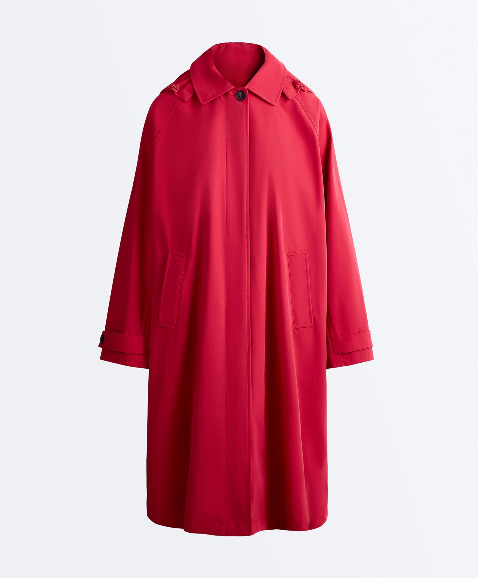 Midi extra lightweight 10k waterproof jacket — RED