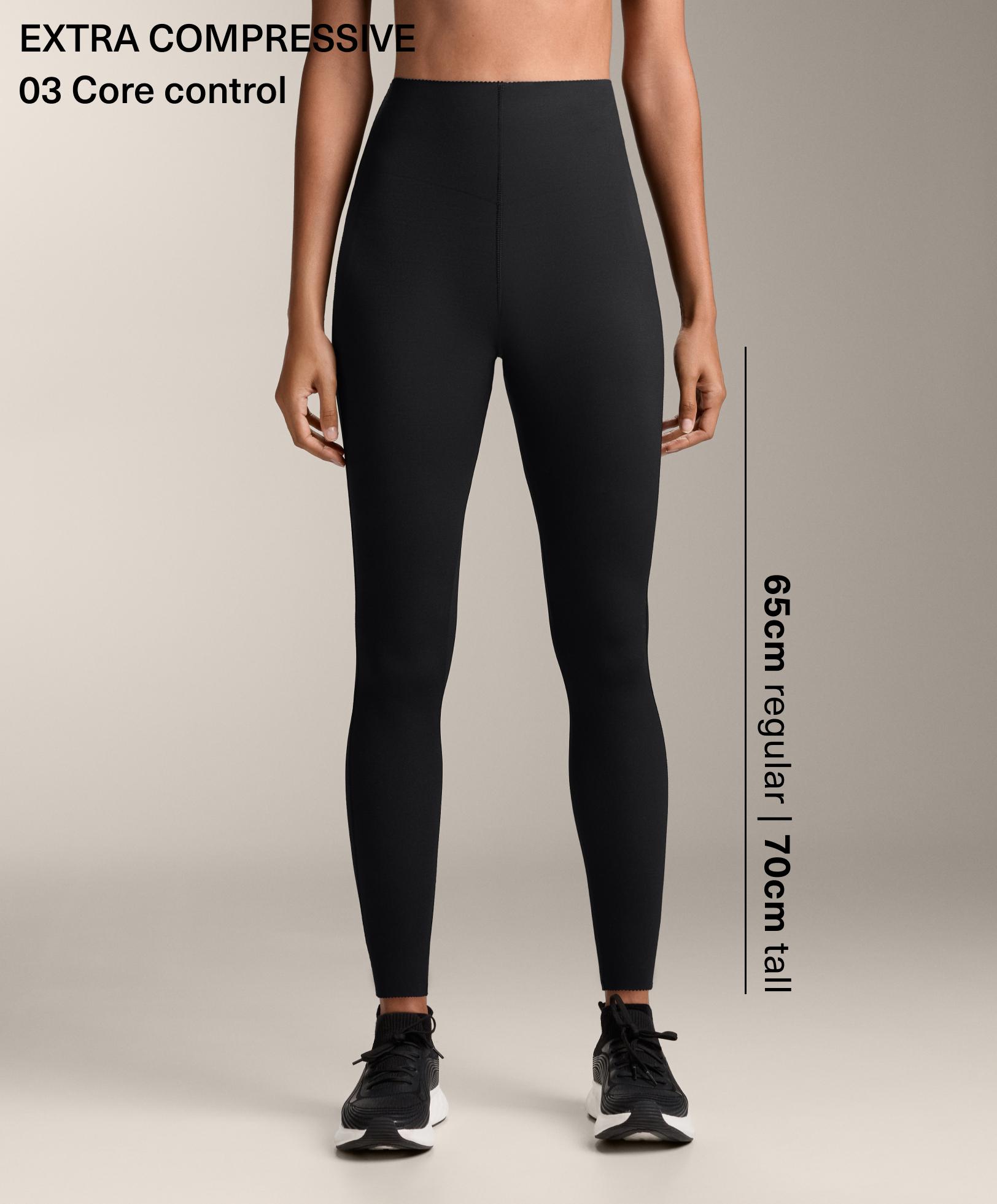 Extra Compressive core control ankle-length leggings