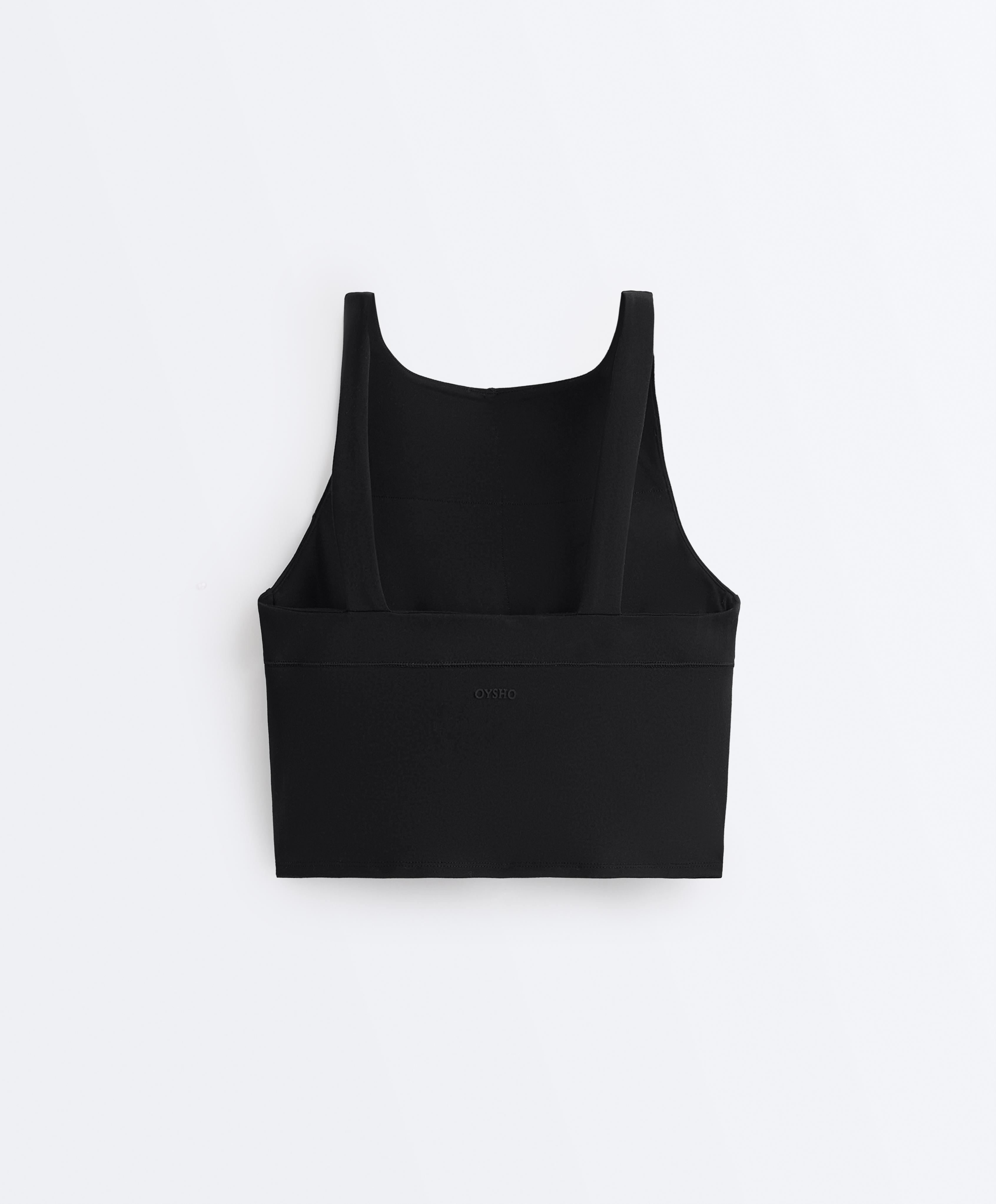 Evermove tank top with straps — BLACK