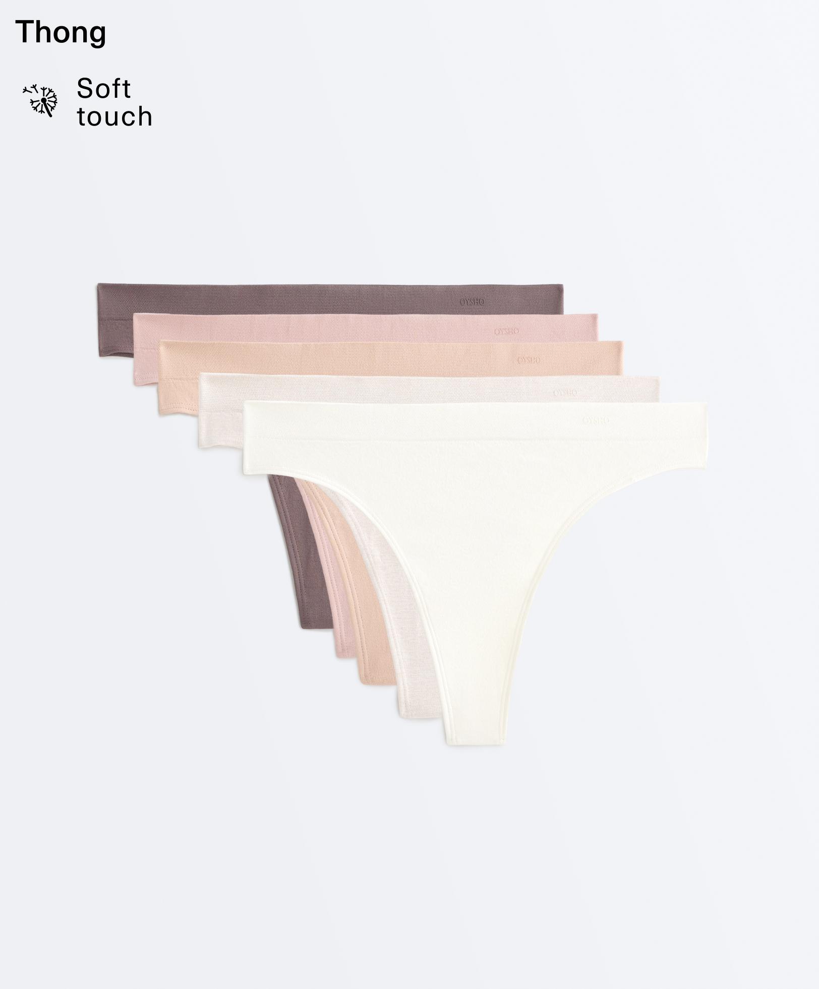 5 tangas seamless soft touch