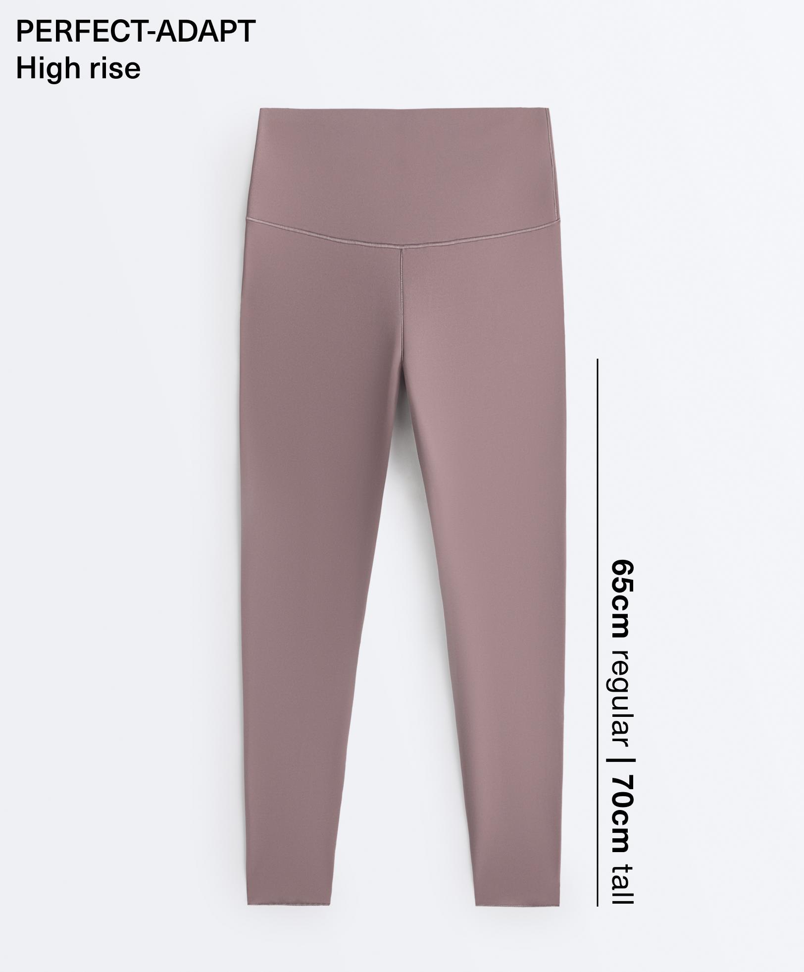 Perfect-adapt high-rise ankle-length leggings