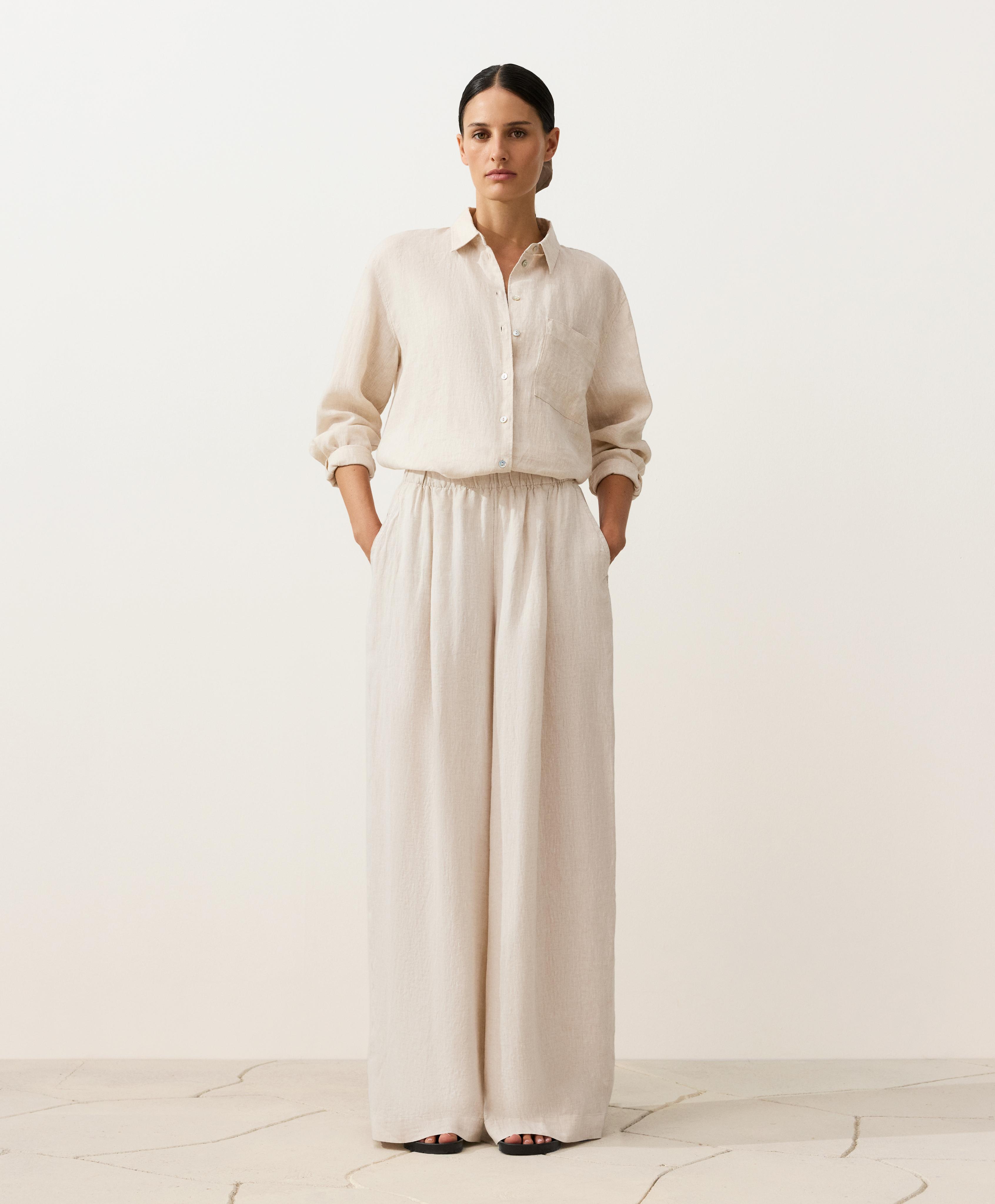 Hemd im Relaxed-Fit aus 100 % Leinen