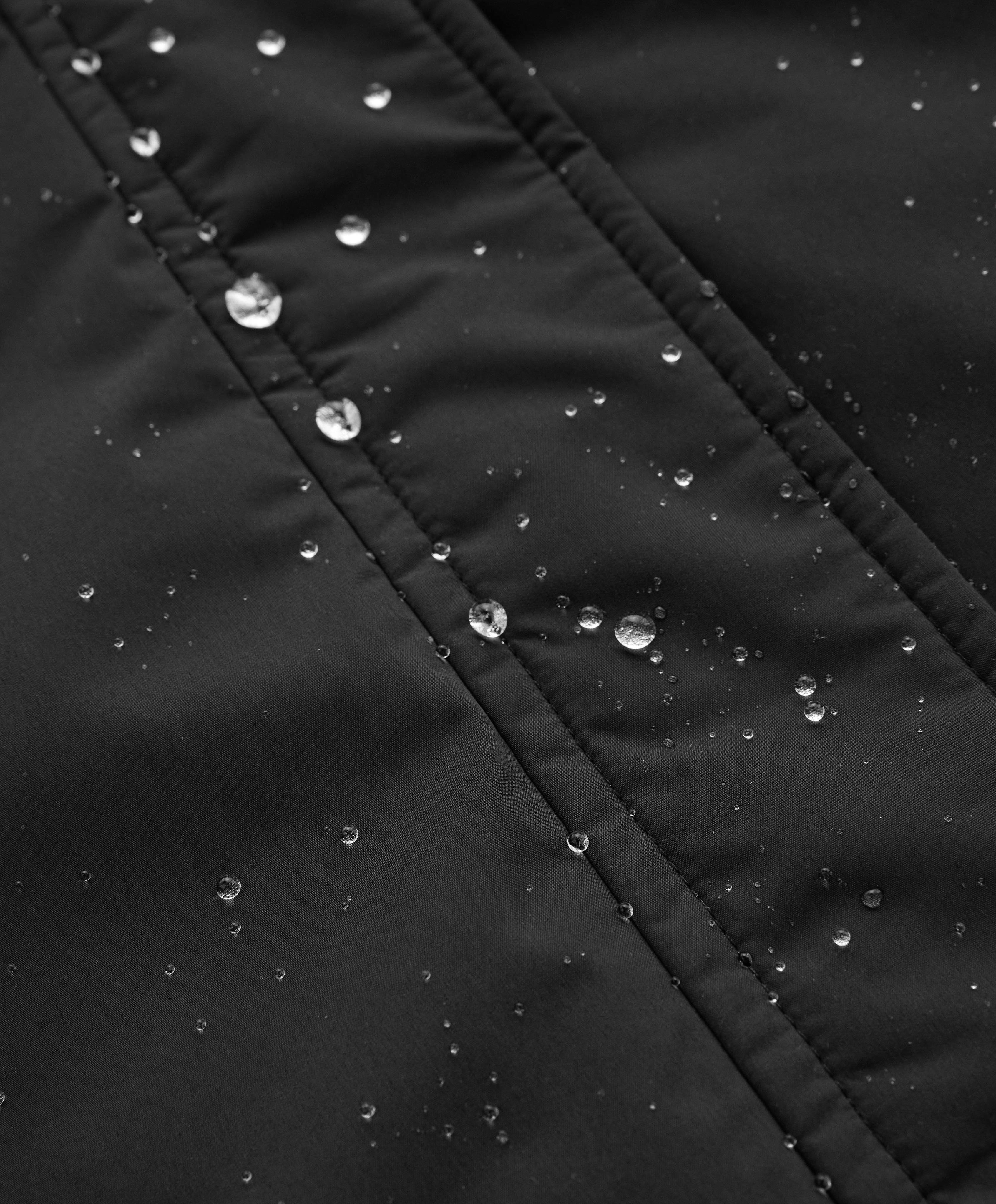 FELLEX® AEROGEL 10K waterproof long padded jacket — BLACK