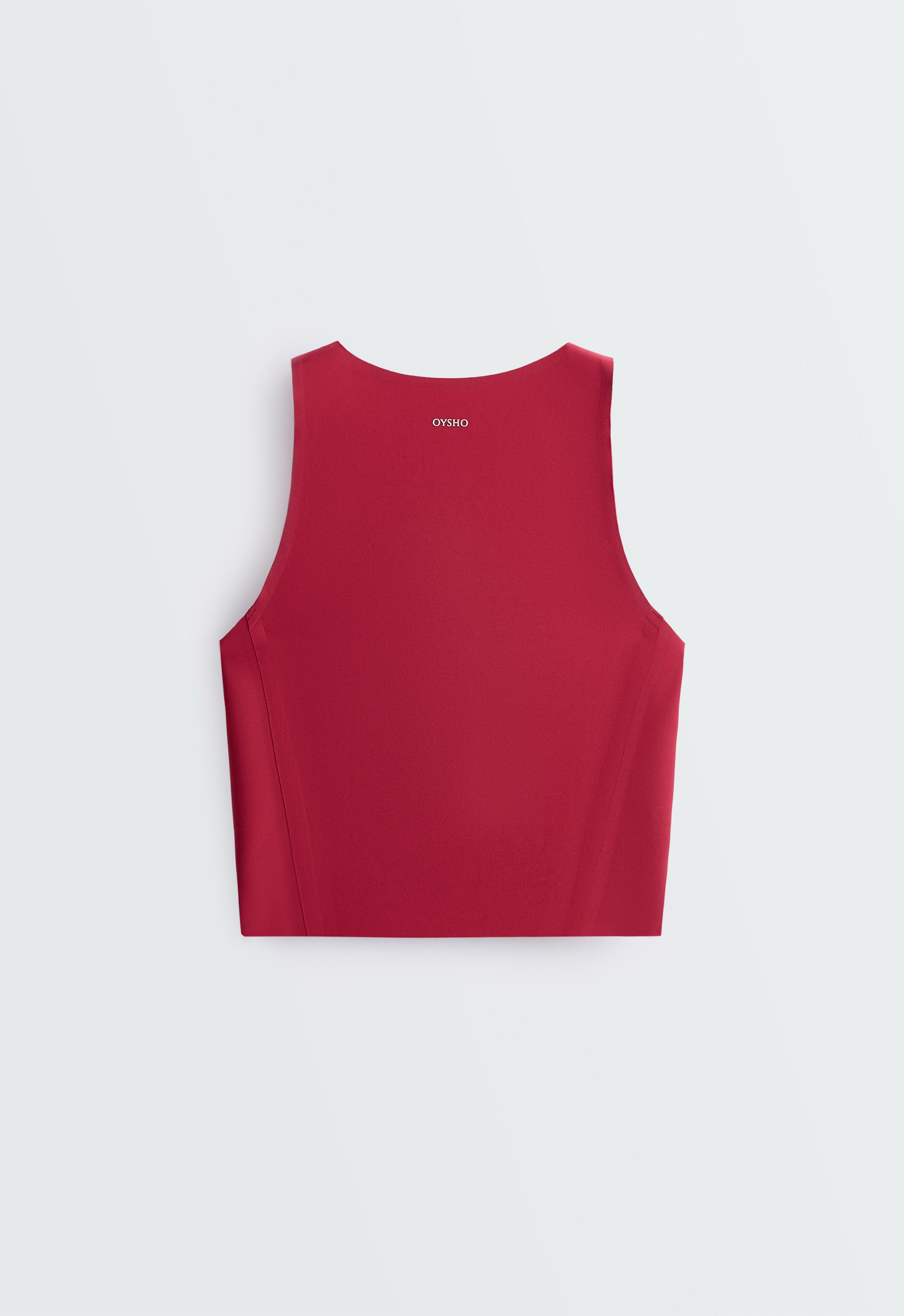 Perfect-adapt tank top with cups — PINK
