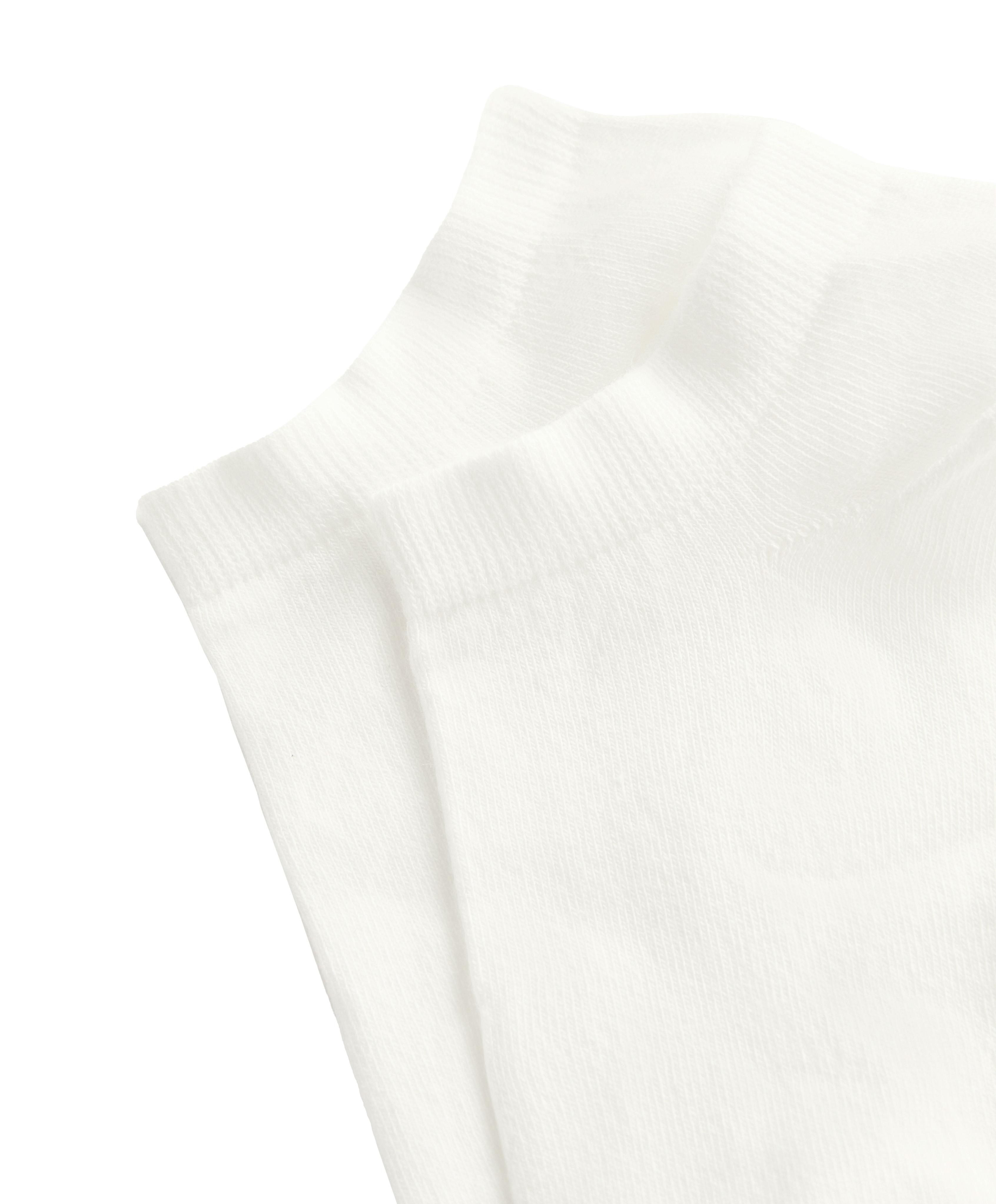 5 pairs of cotton blend sneaker socks — PALE ECRU