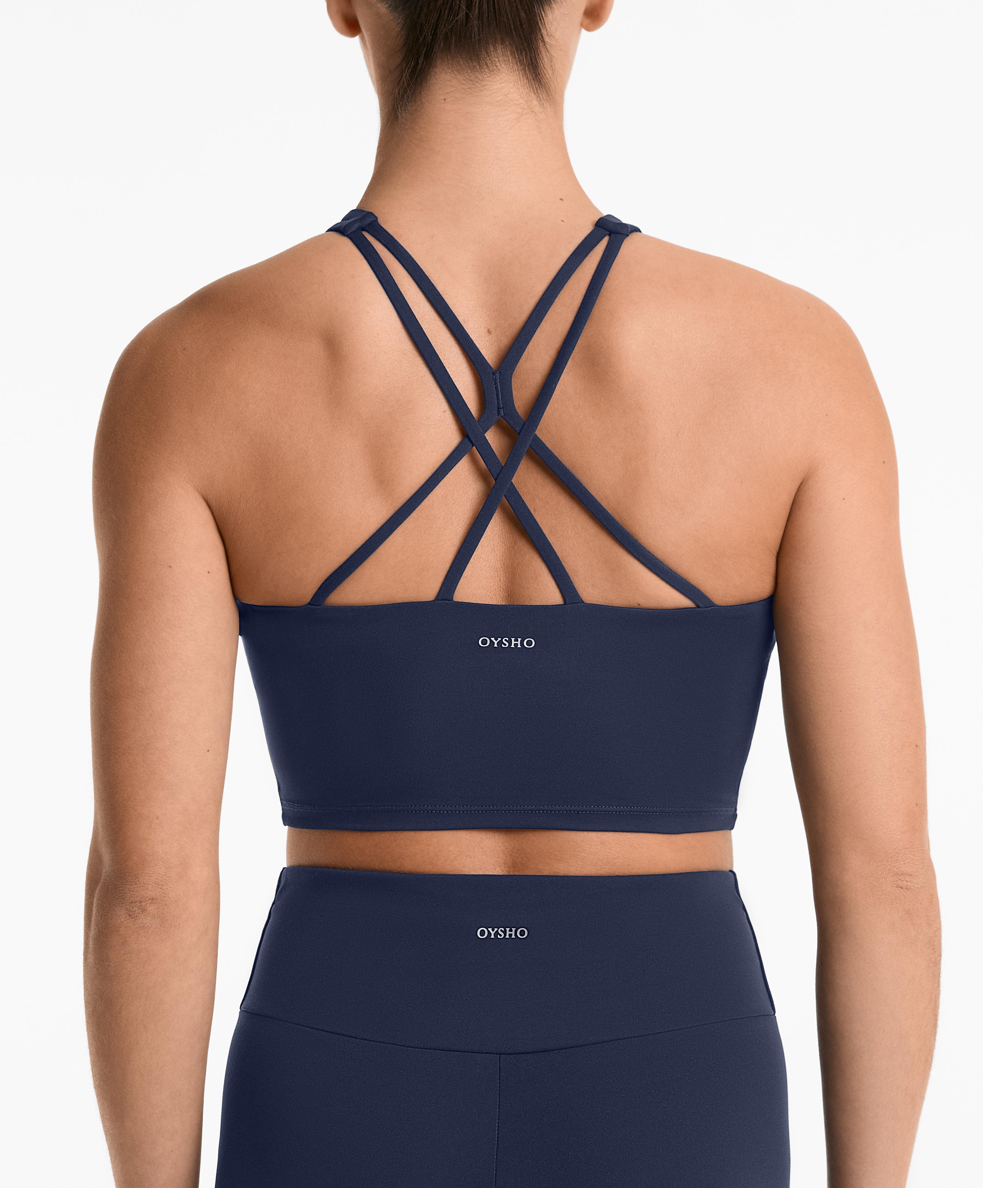 Comfortlux strap tank top with cups