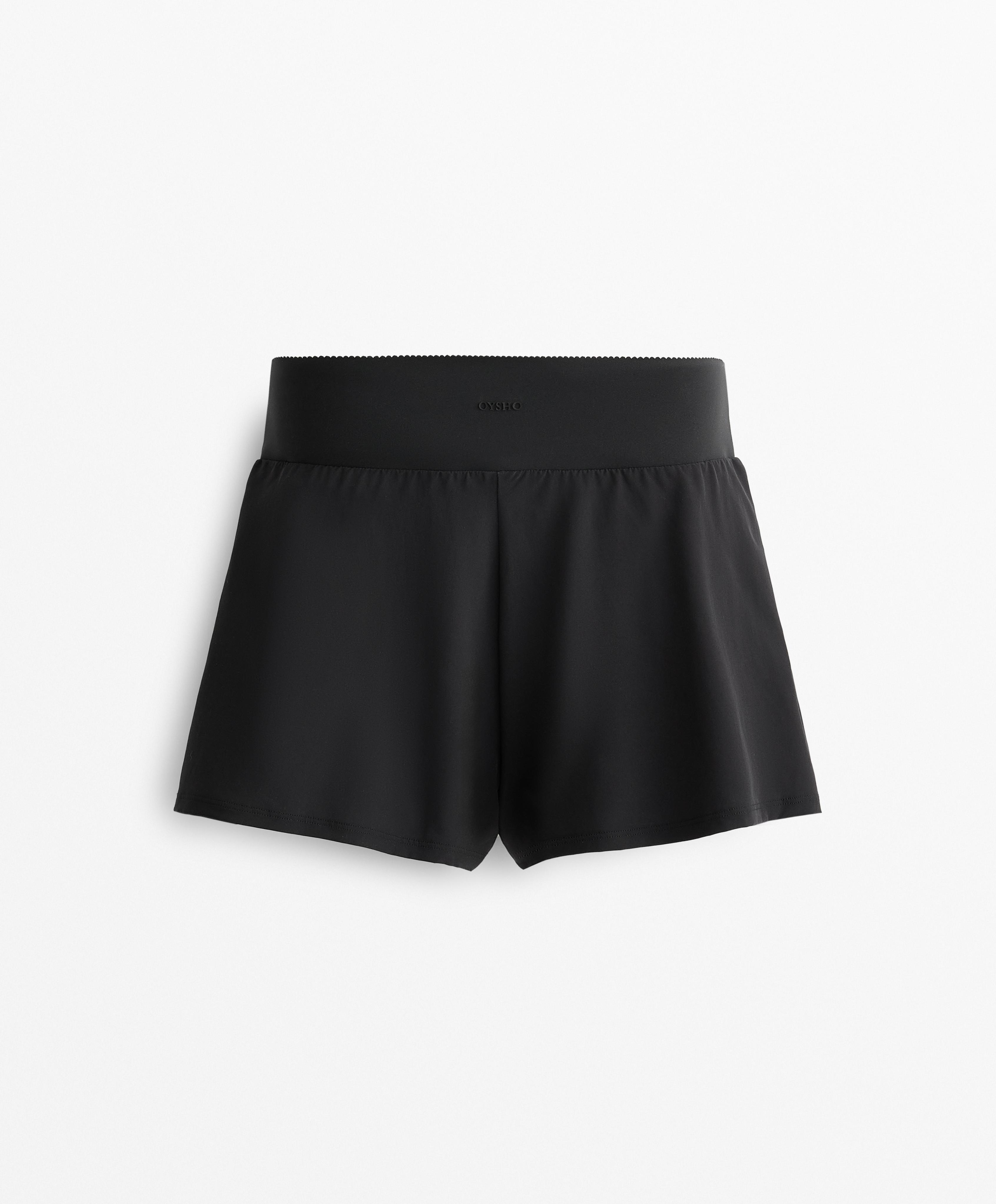 Compressive 10cm shorts with pocket